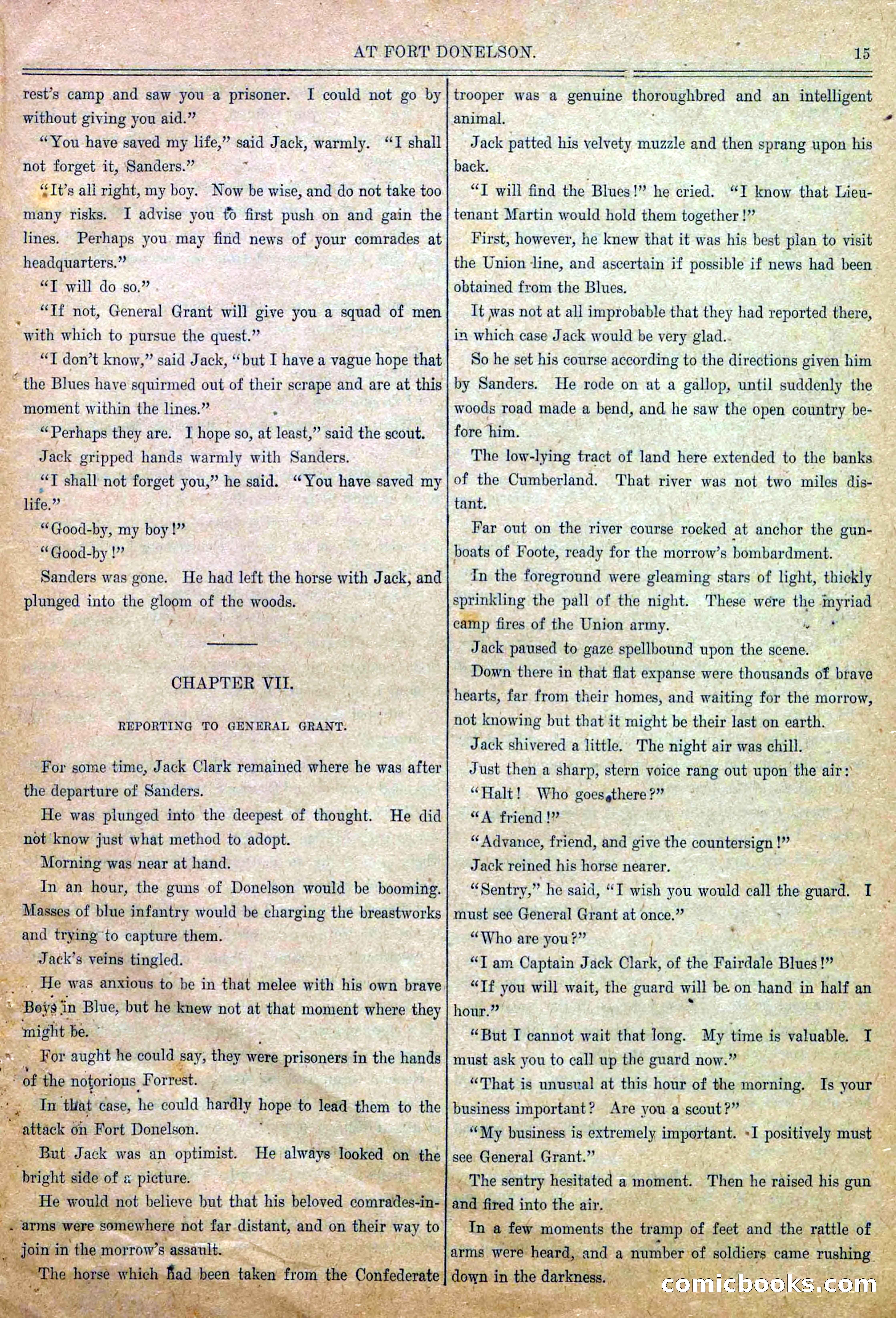 Blue and Gray Weekly, No. 13 — page 17 of 36