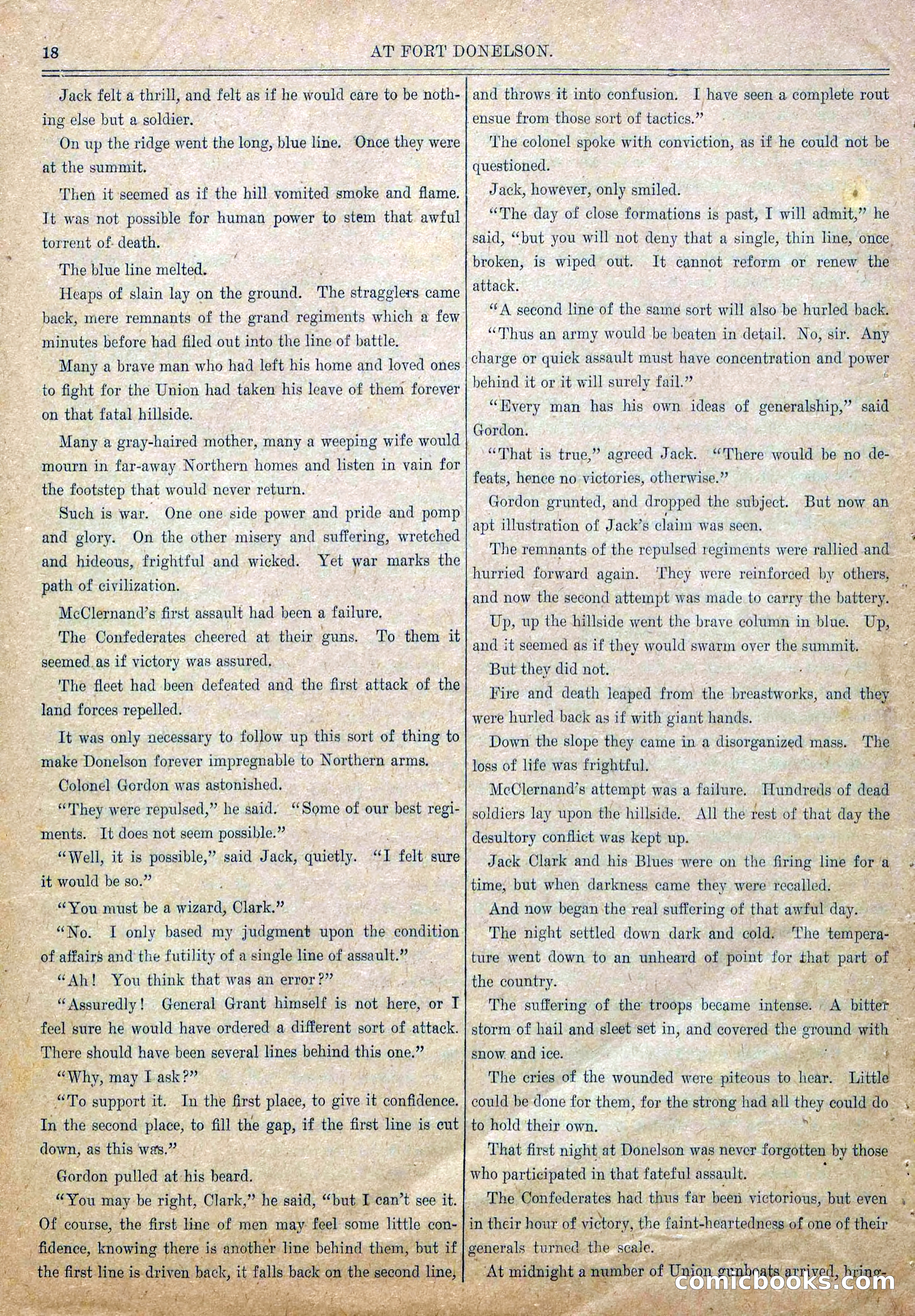 Blue and Gray Weekly, No. 13 — page 20 of 36