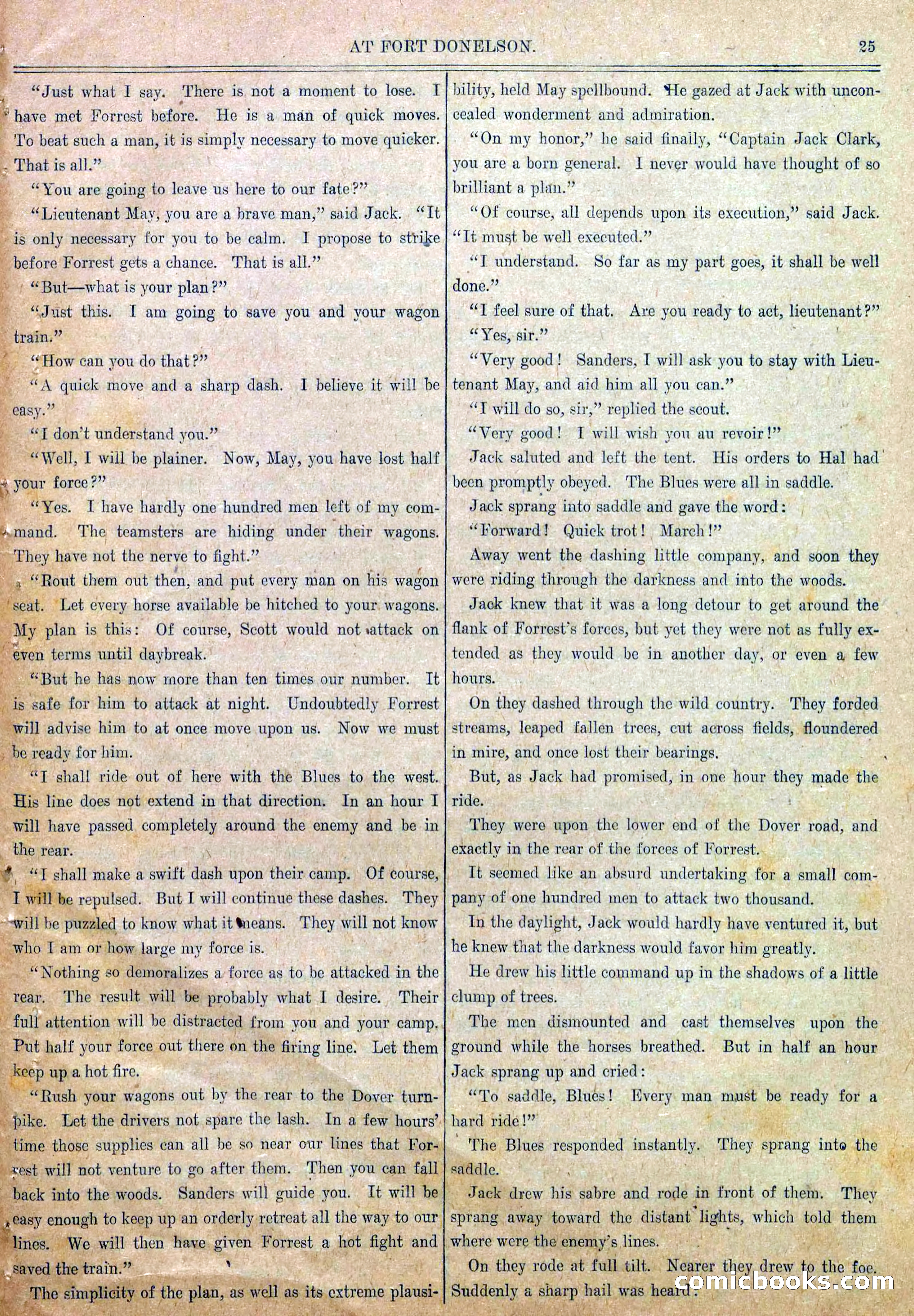 Blue and Gray Weekly, No. 13 — page 27 of 36