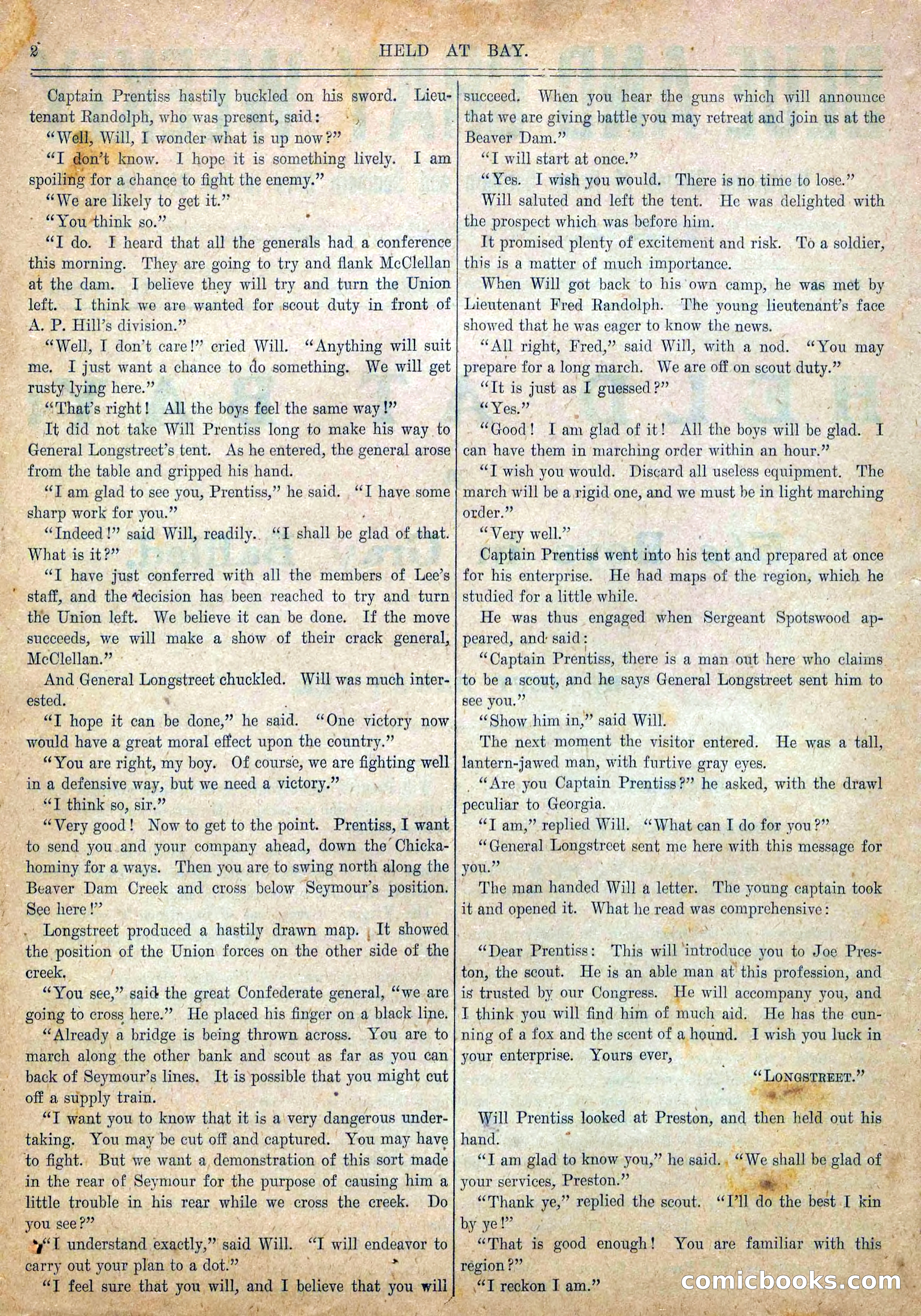 Blue and Gray Weekly, No. 14 — page 4 of 36