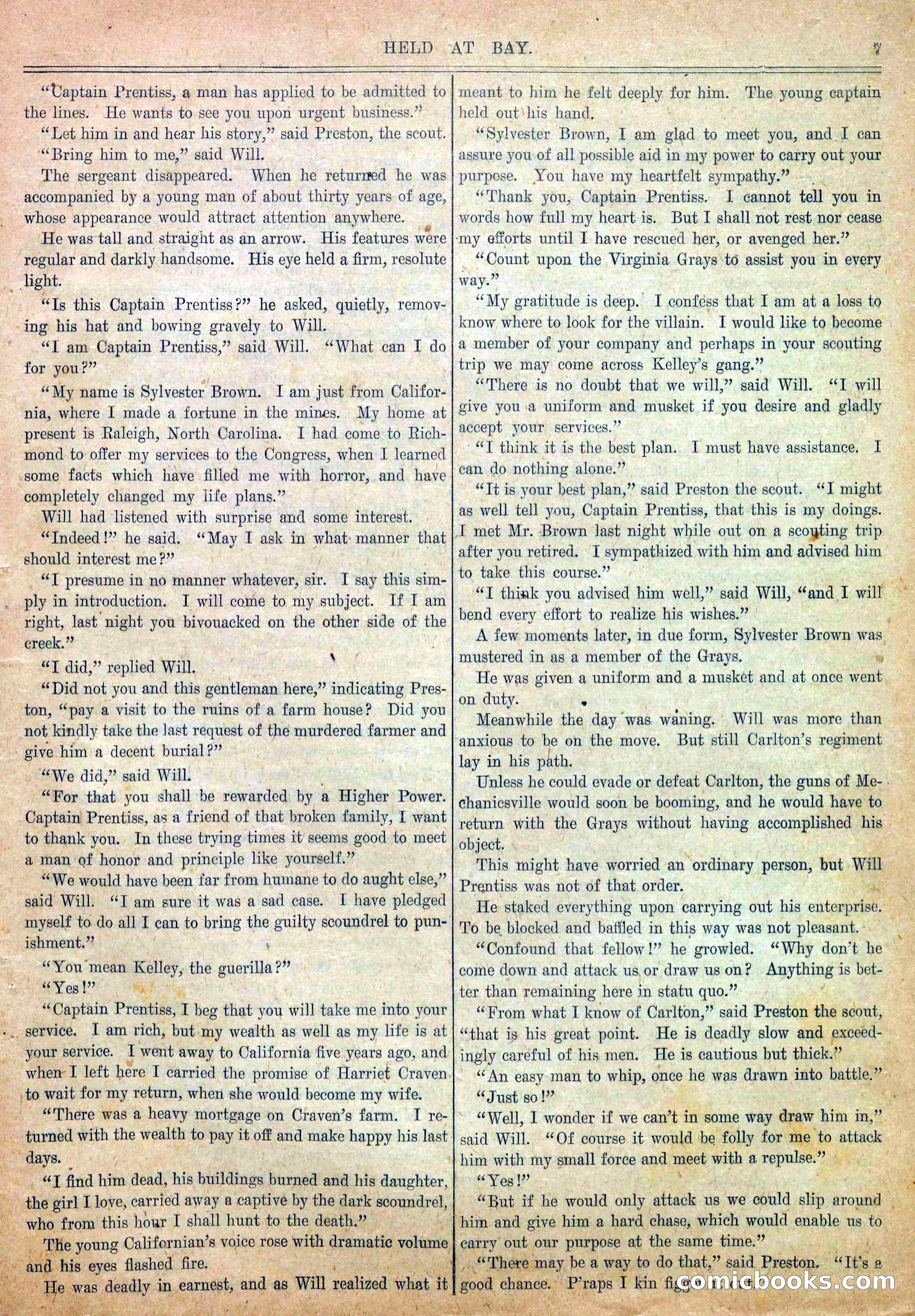 Blue and Gray Weekly, No. 14 — page 9 of 36