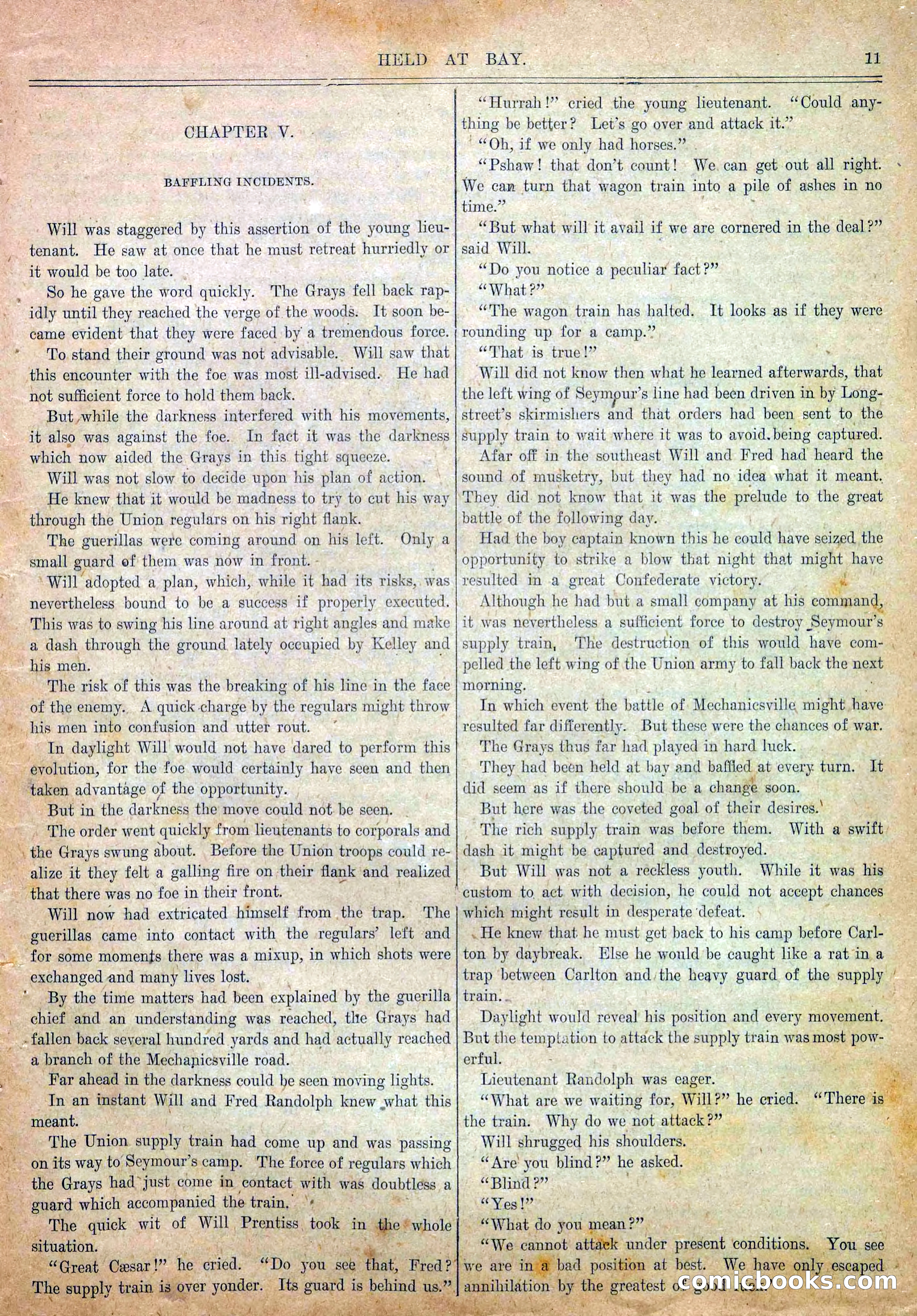 Blue and Gray Weekly, No. 14 — page 13 of 36