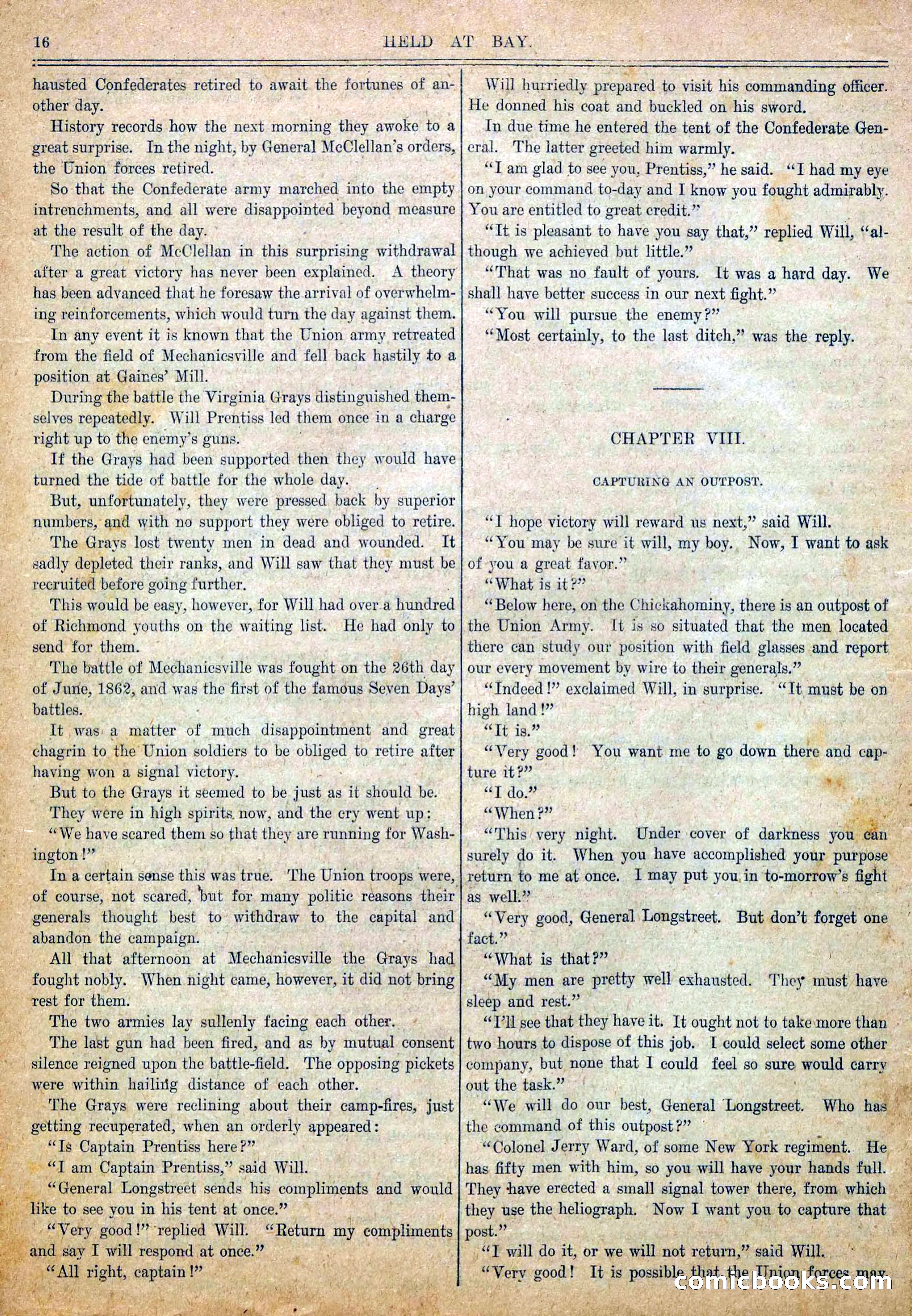 Blue and Gray Weekly, No. 14 — page 18 of 36