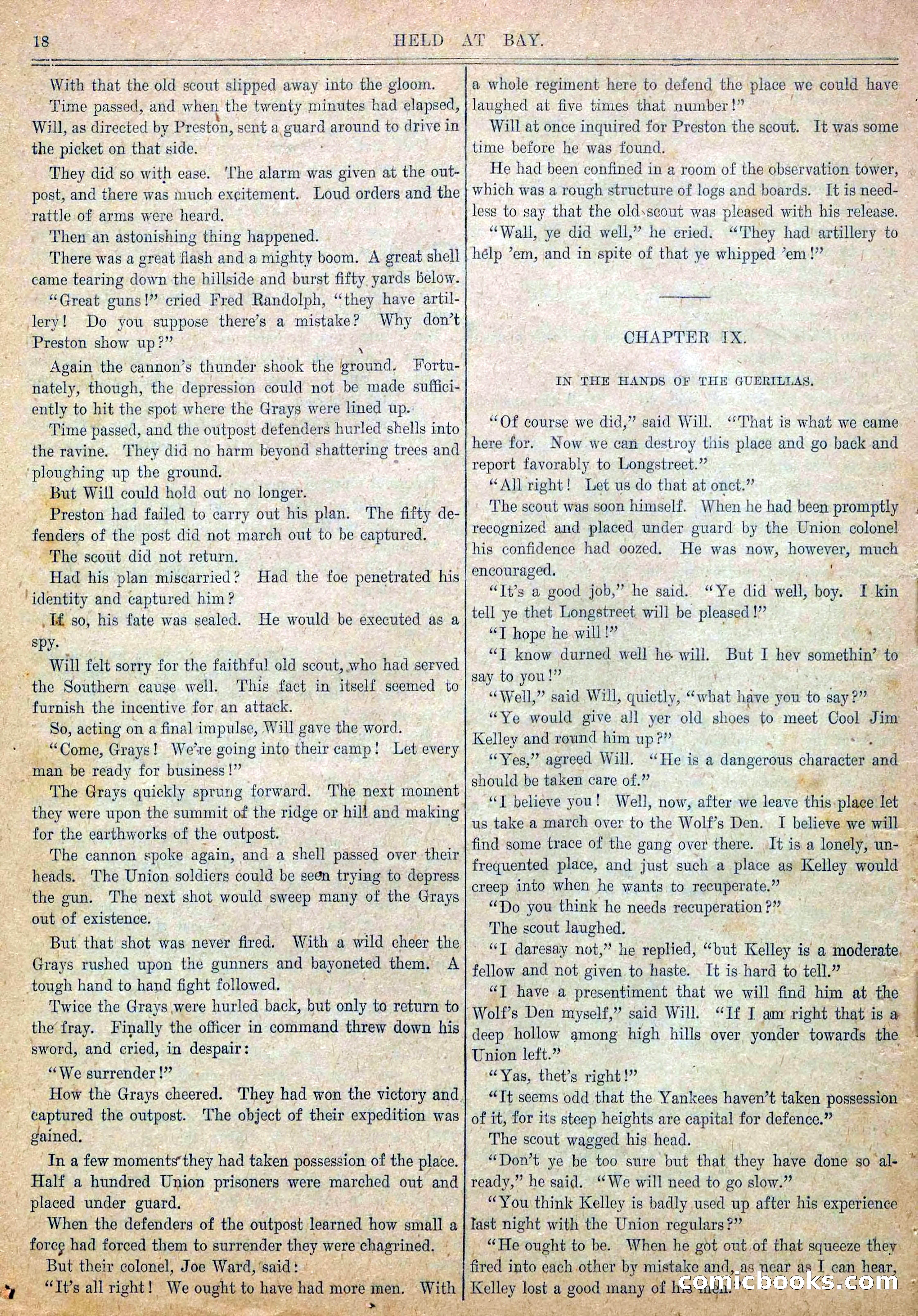 Blue and Gray Weekly, No. 14 — page 20 of 36