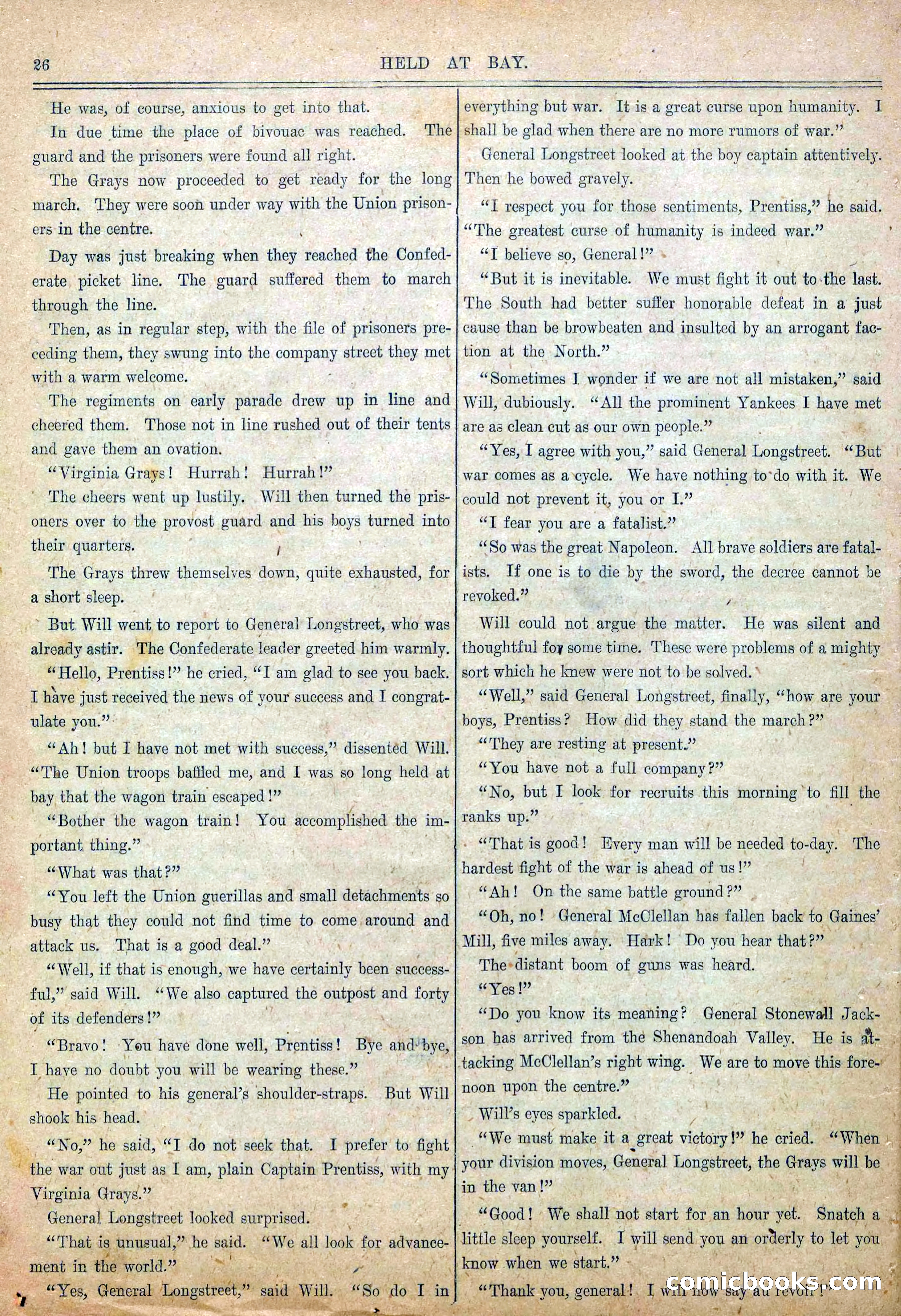 Blue and Gray Weekly, No. 14 — page 28 of 36