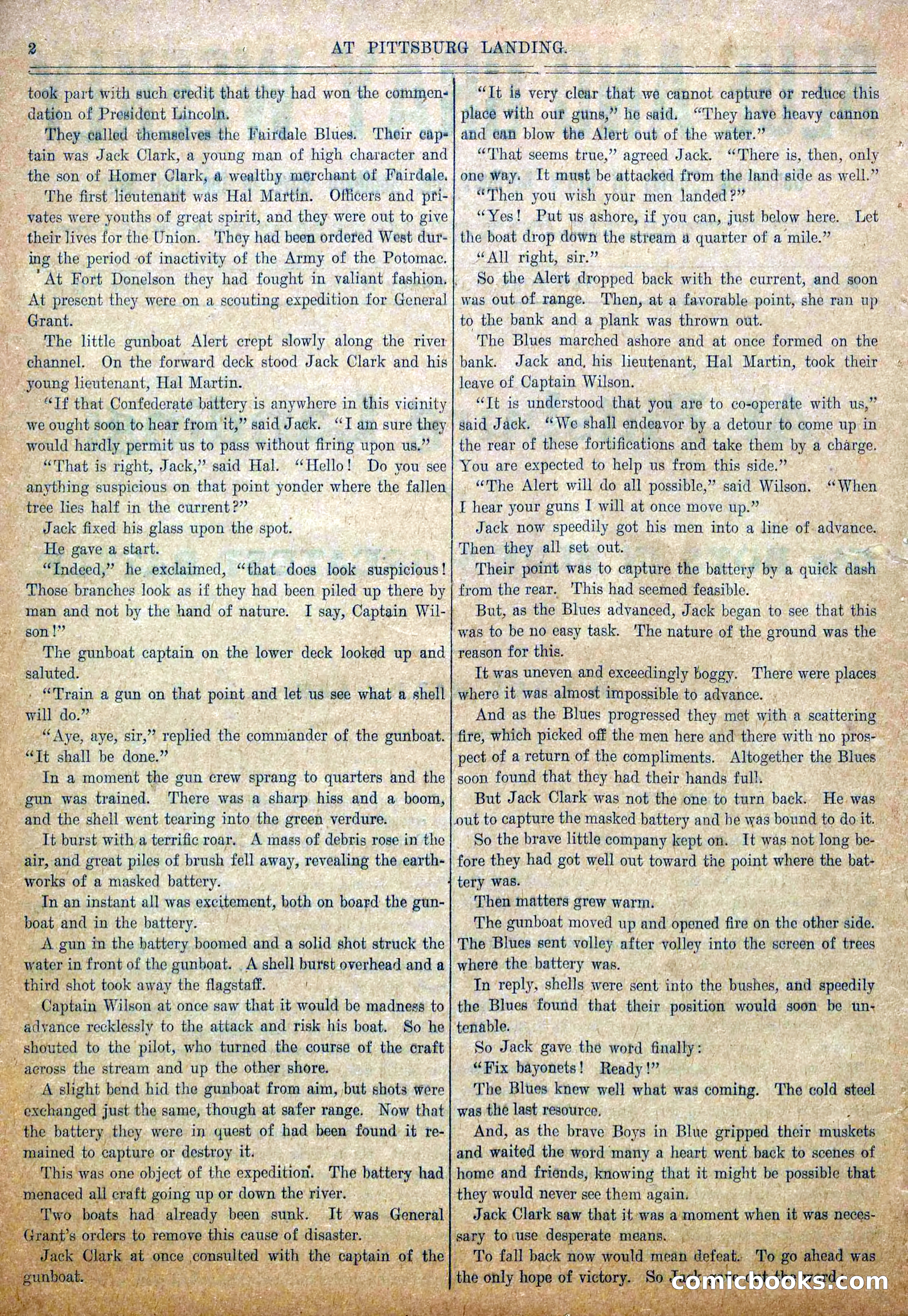 Blue and Gray Weekly, No. 15 — page 4 of 36