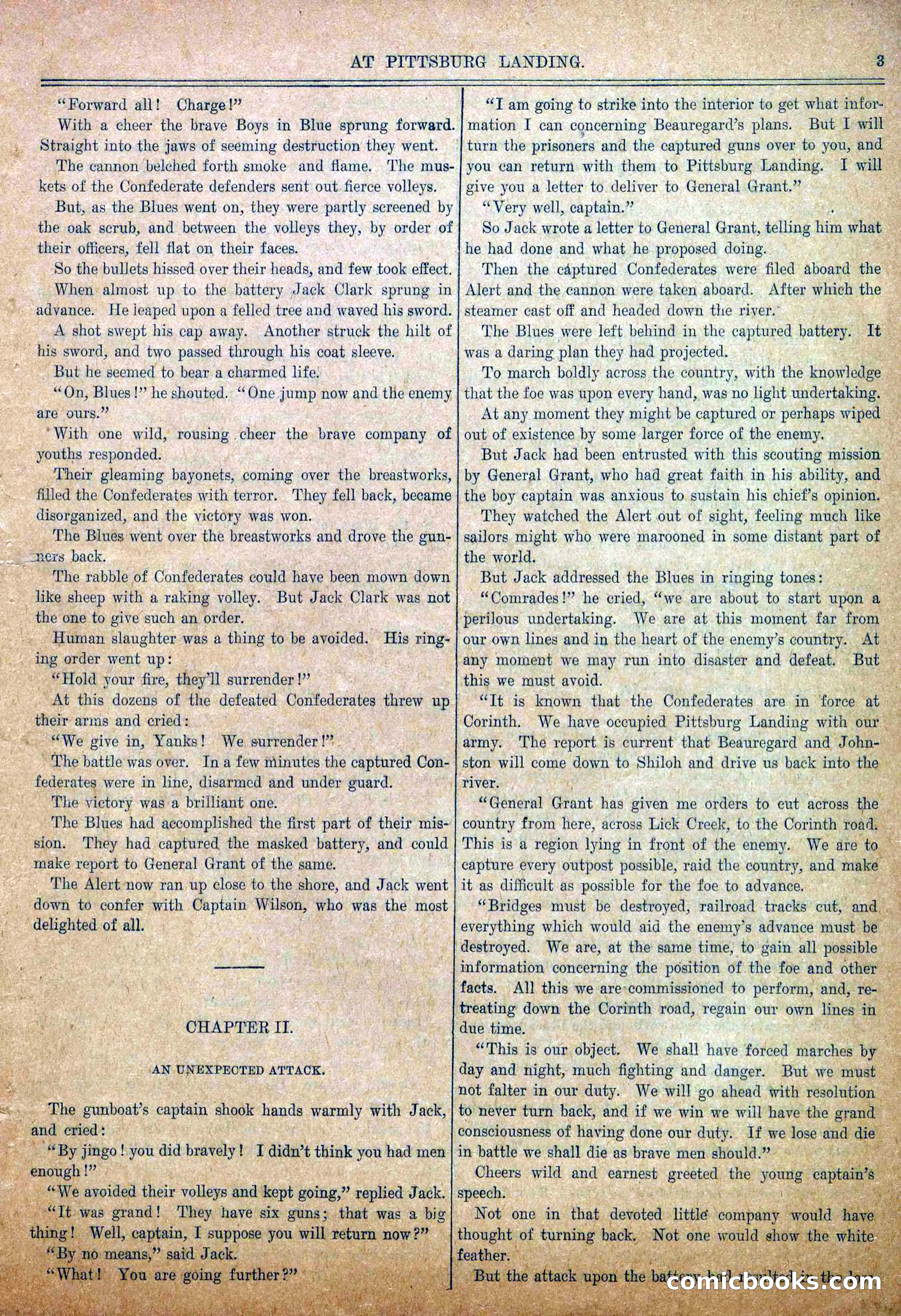 Blue and Gray Weekly, No. 15 — page 5 of 36