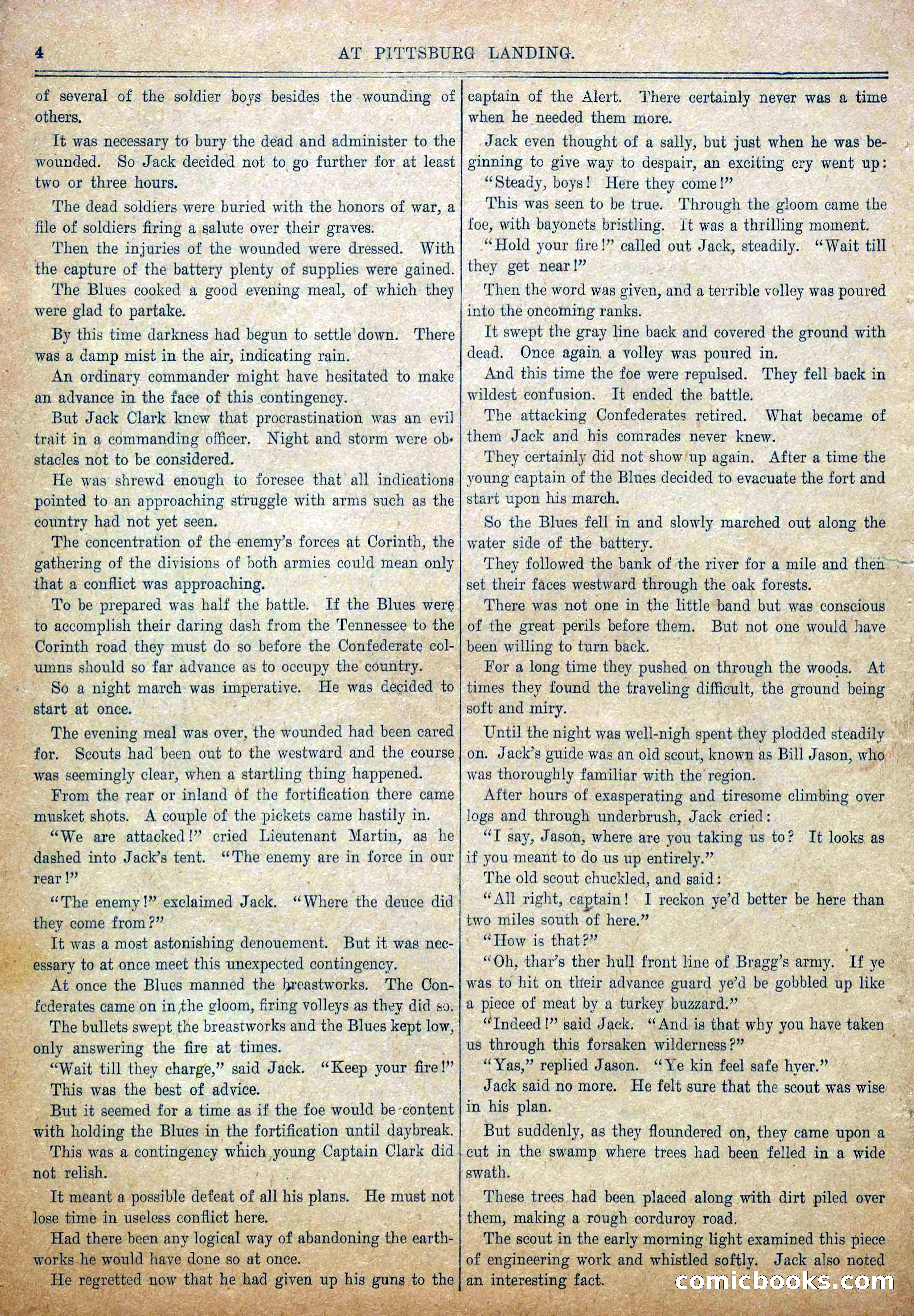Blue and Gray Weekly, No. 15 — page 6 of 36