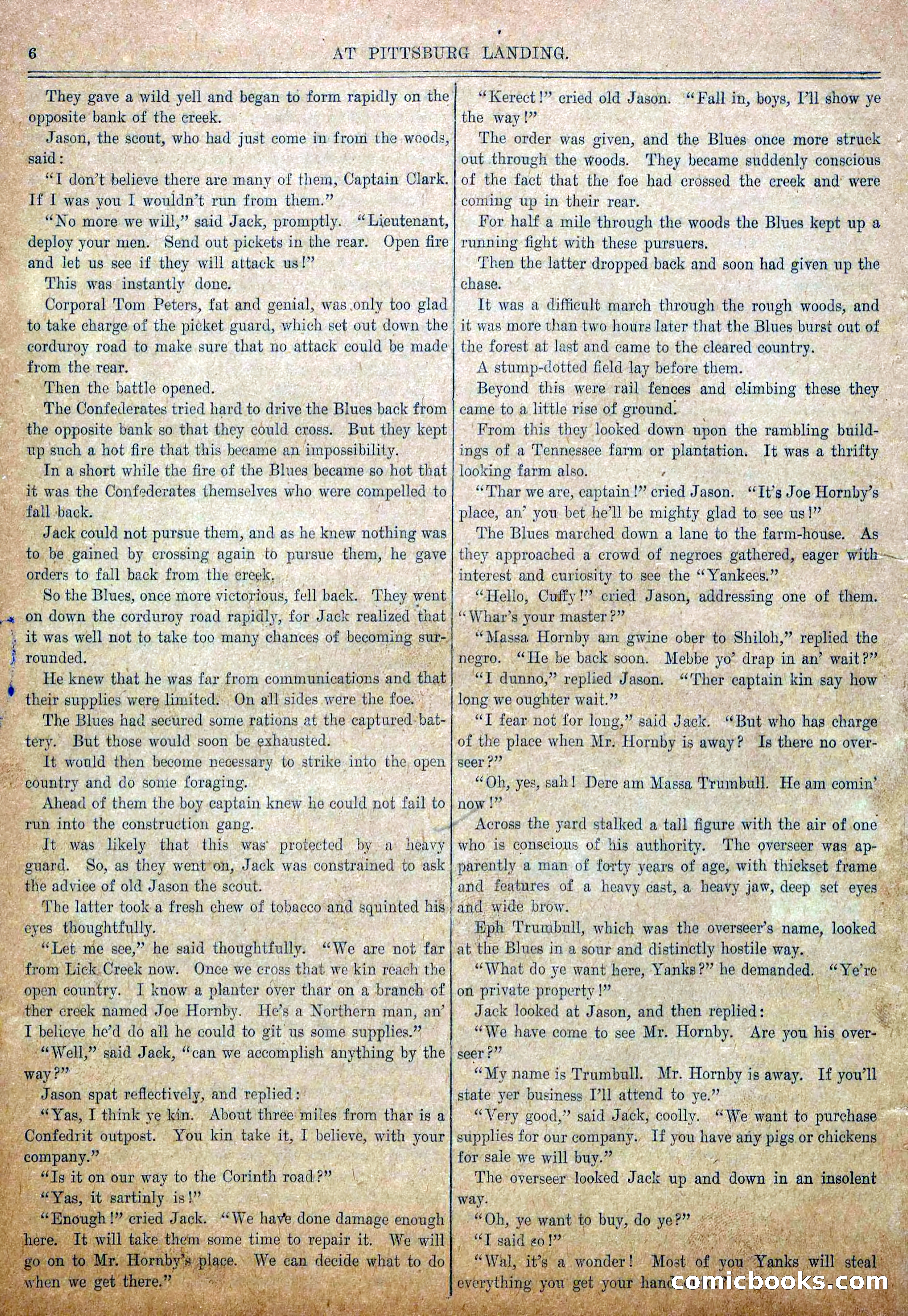 Blue and Gray Weekly, No. 15 — page 8 of 36