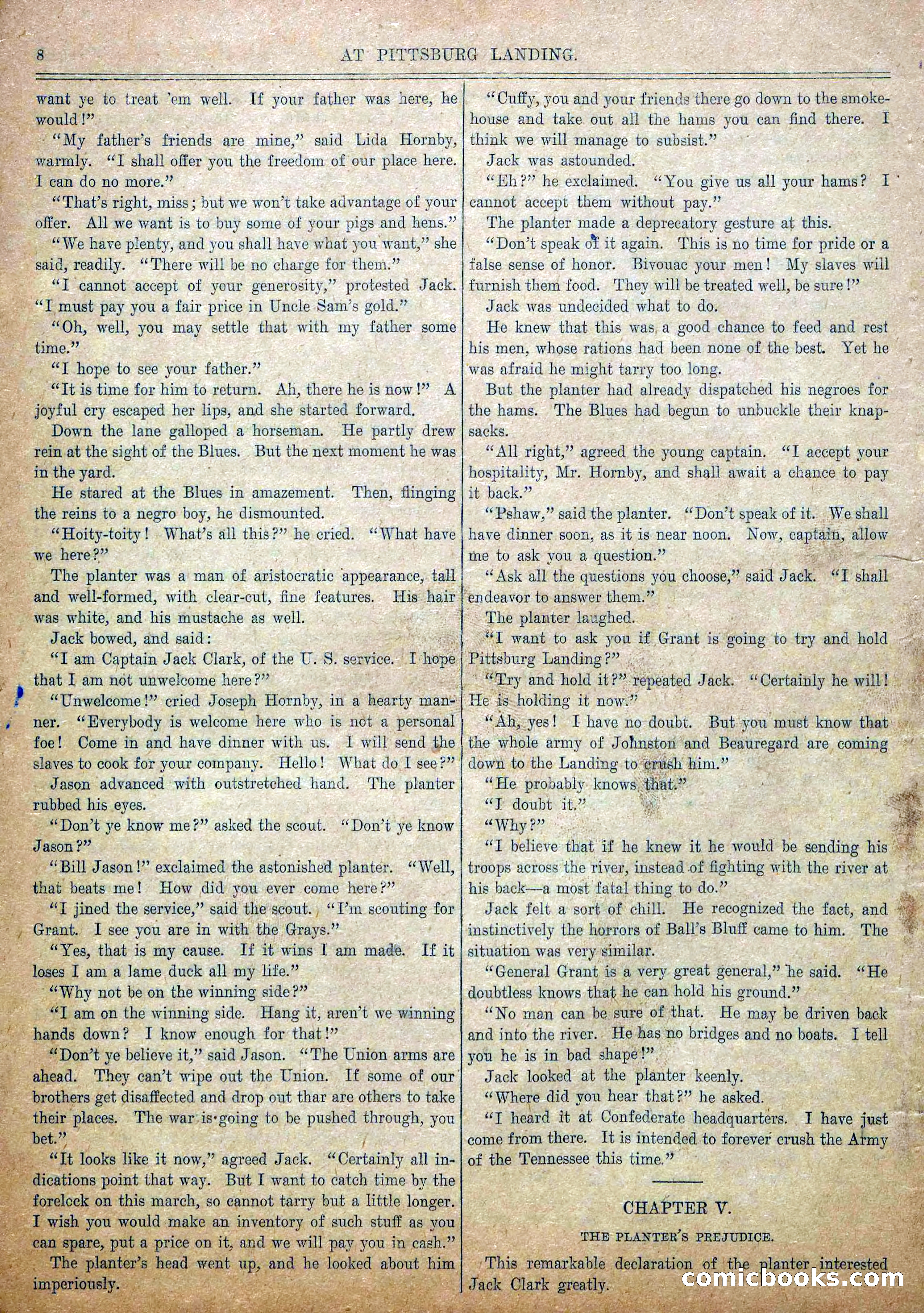 Blue and Gray Weekly, No. 15 — page 10 of 36