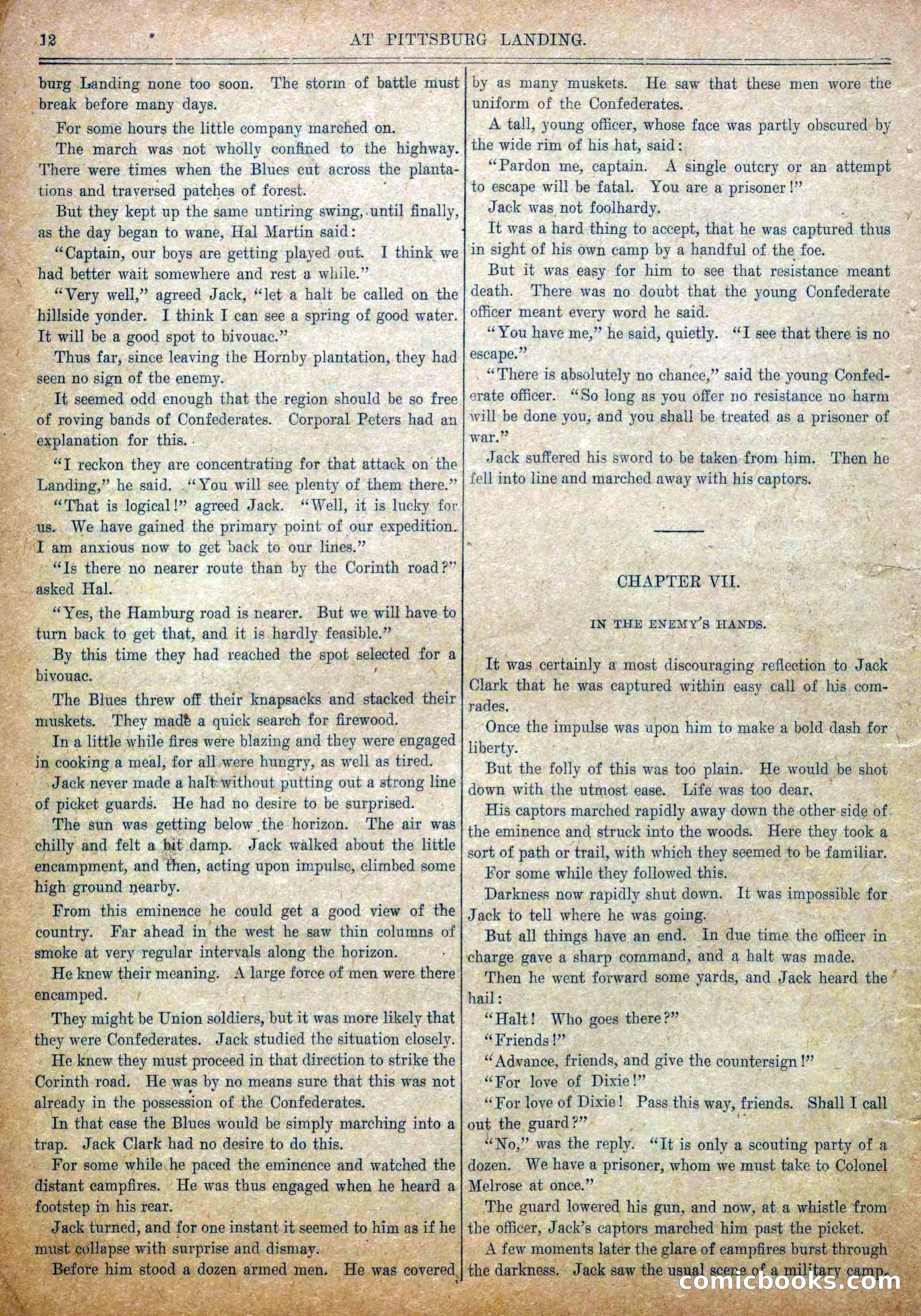 Blue and Gray Weekly, No. 15 — page 14 of 36