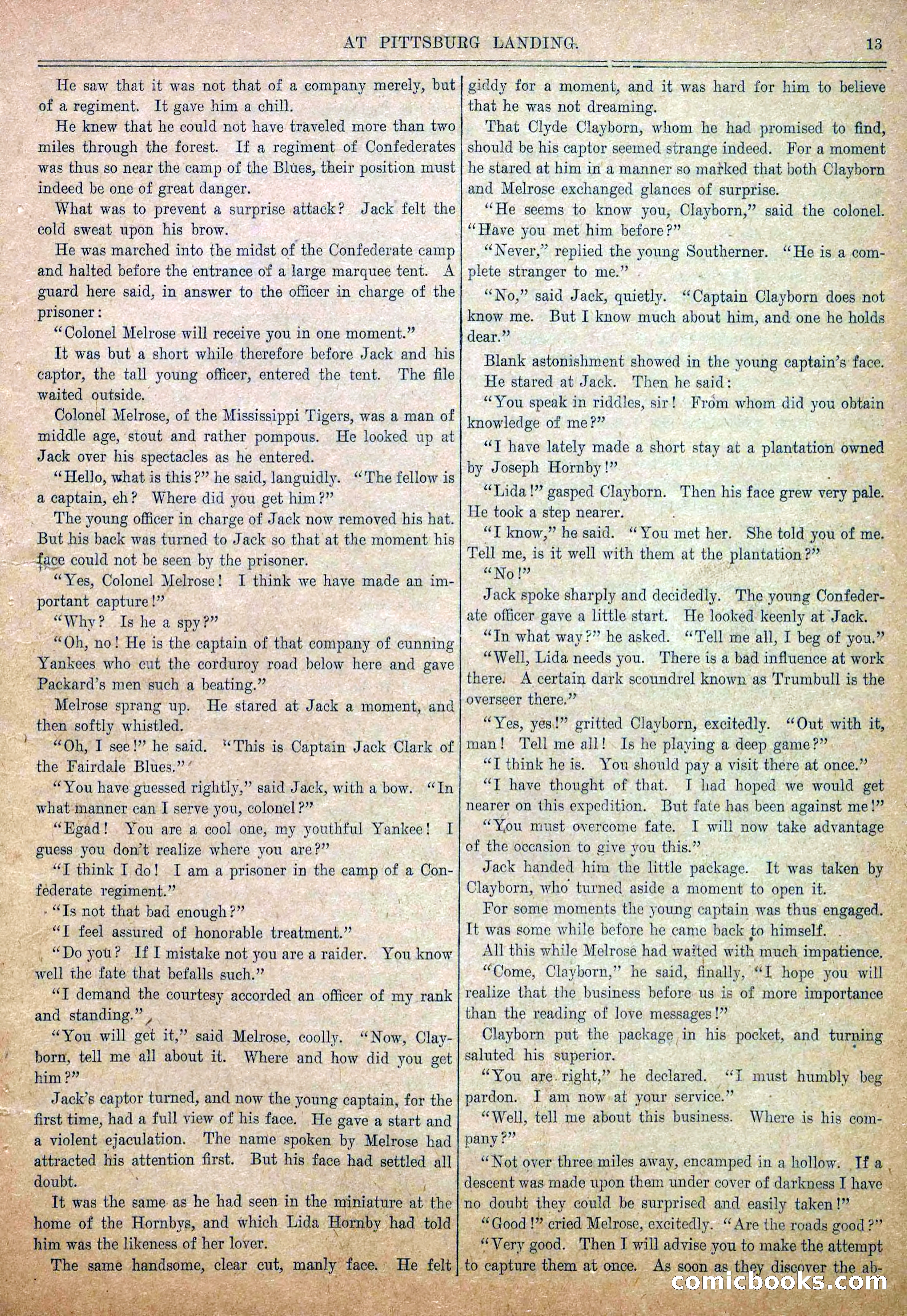Blue and Gray Weekly, No. 15 — page 15 of 36