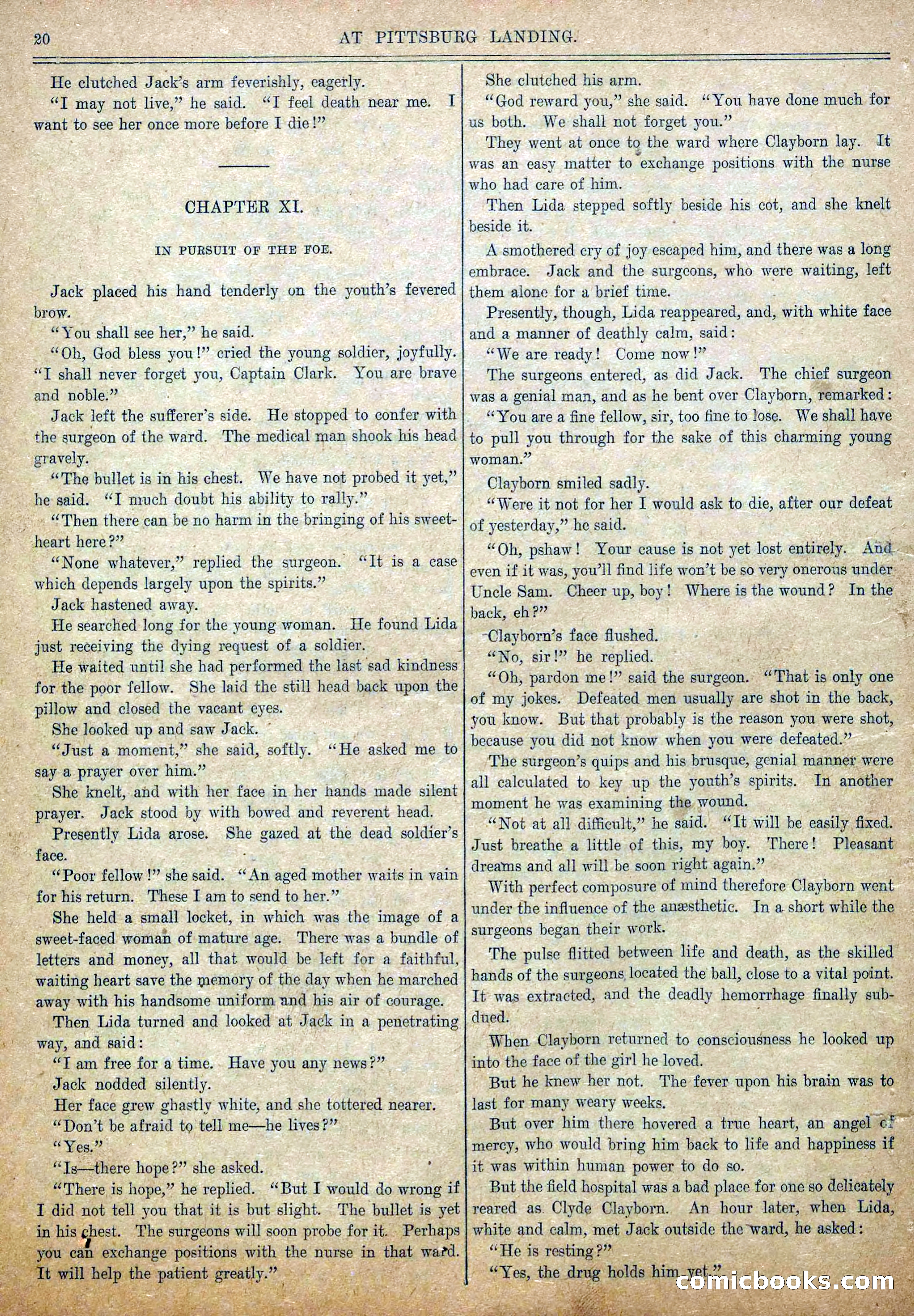 Blue and Gray Weekly, No. 15 — page 22 of 36