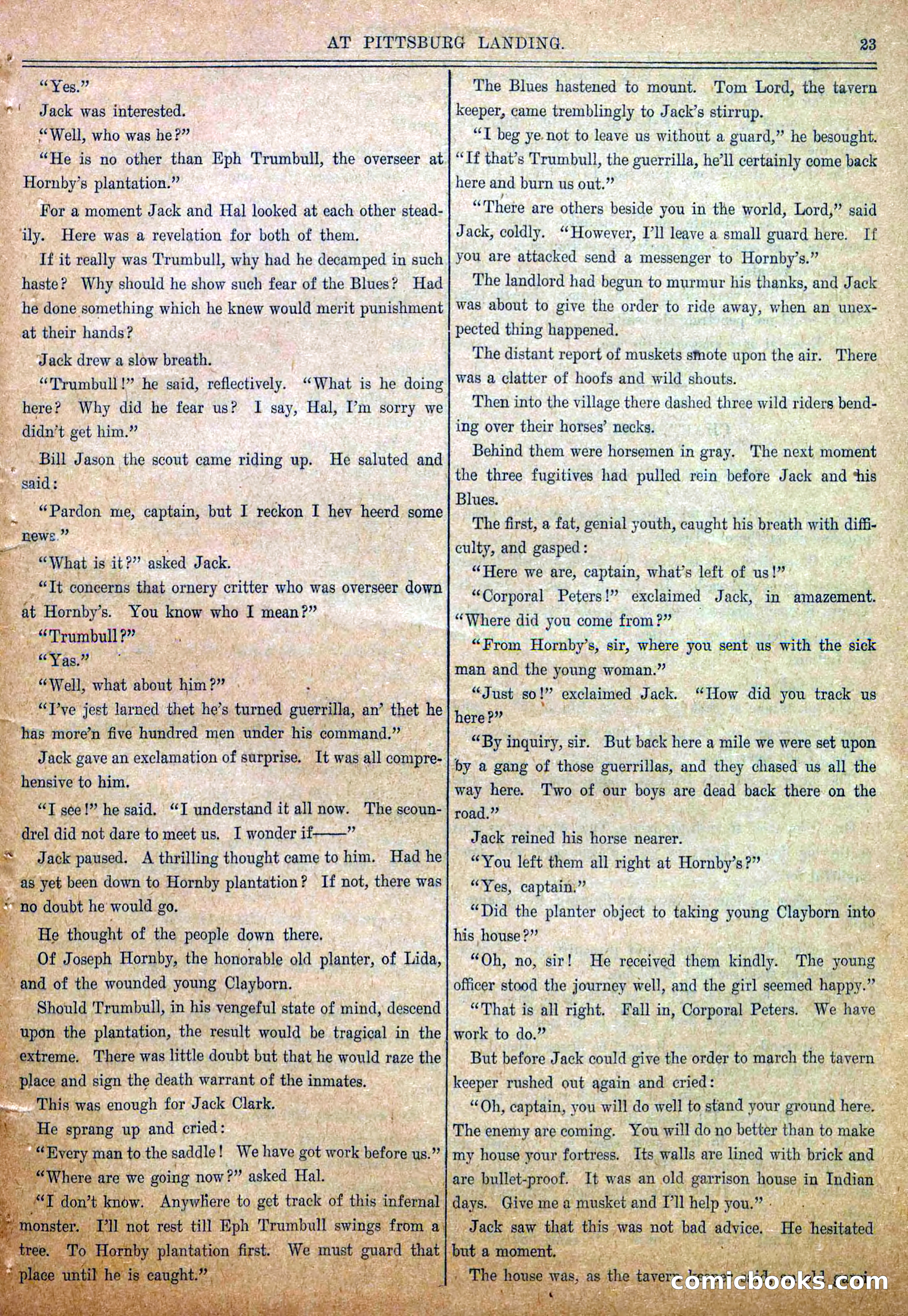Blue and Gray Weekly, No. 15 — page 25 of 36
