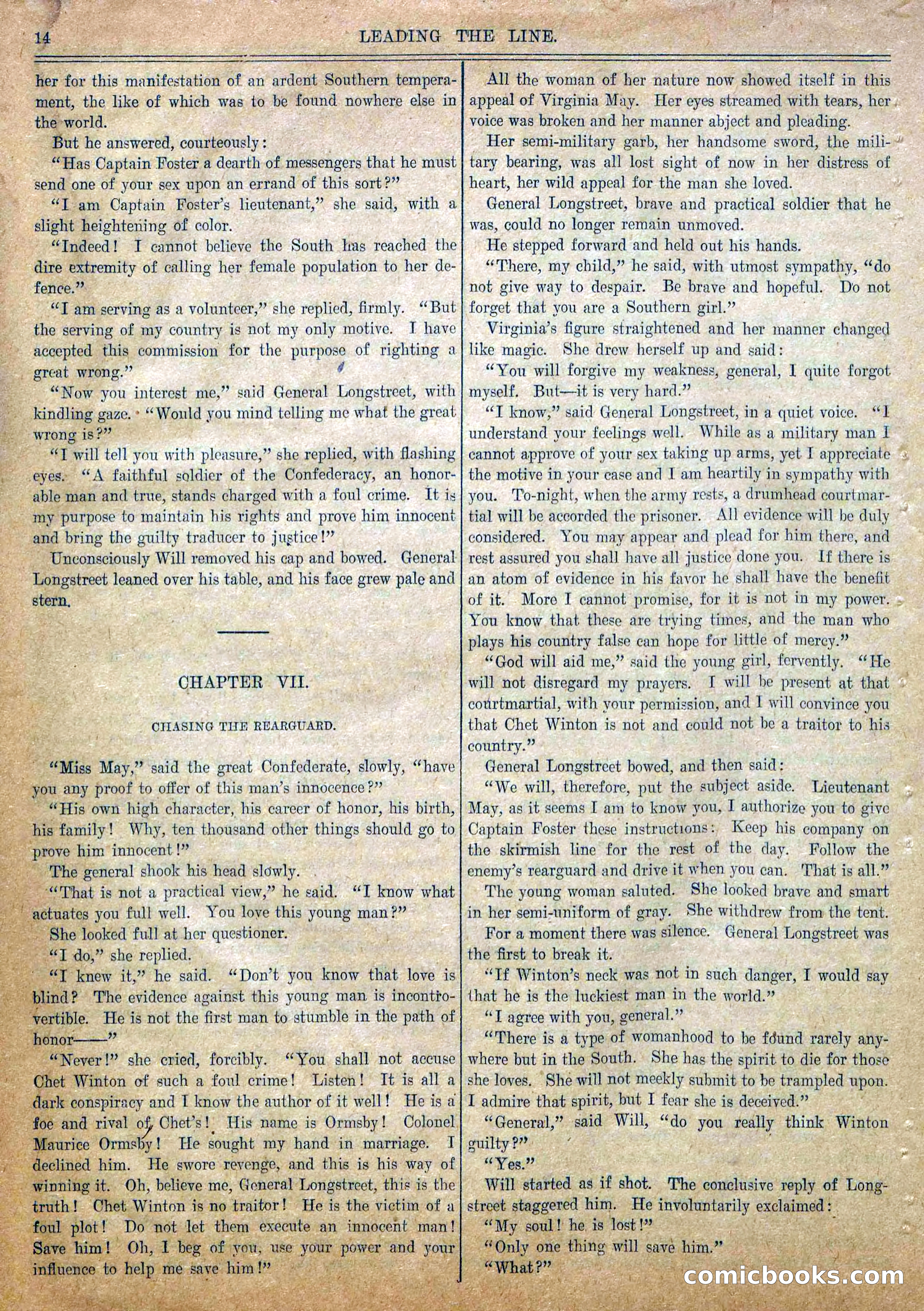 Blue and Gray Weekly, No. 16 — page 16 of 36