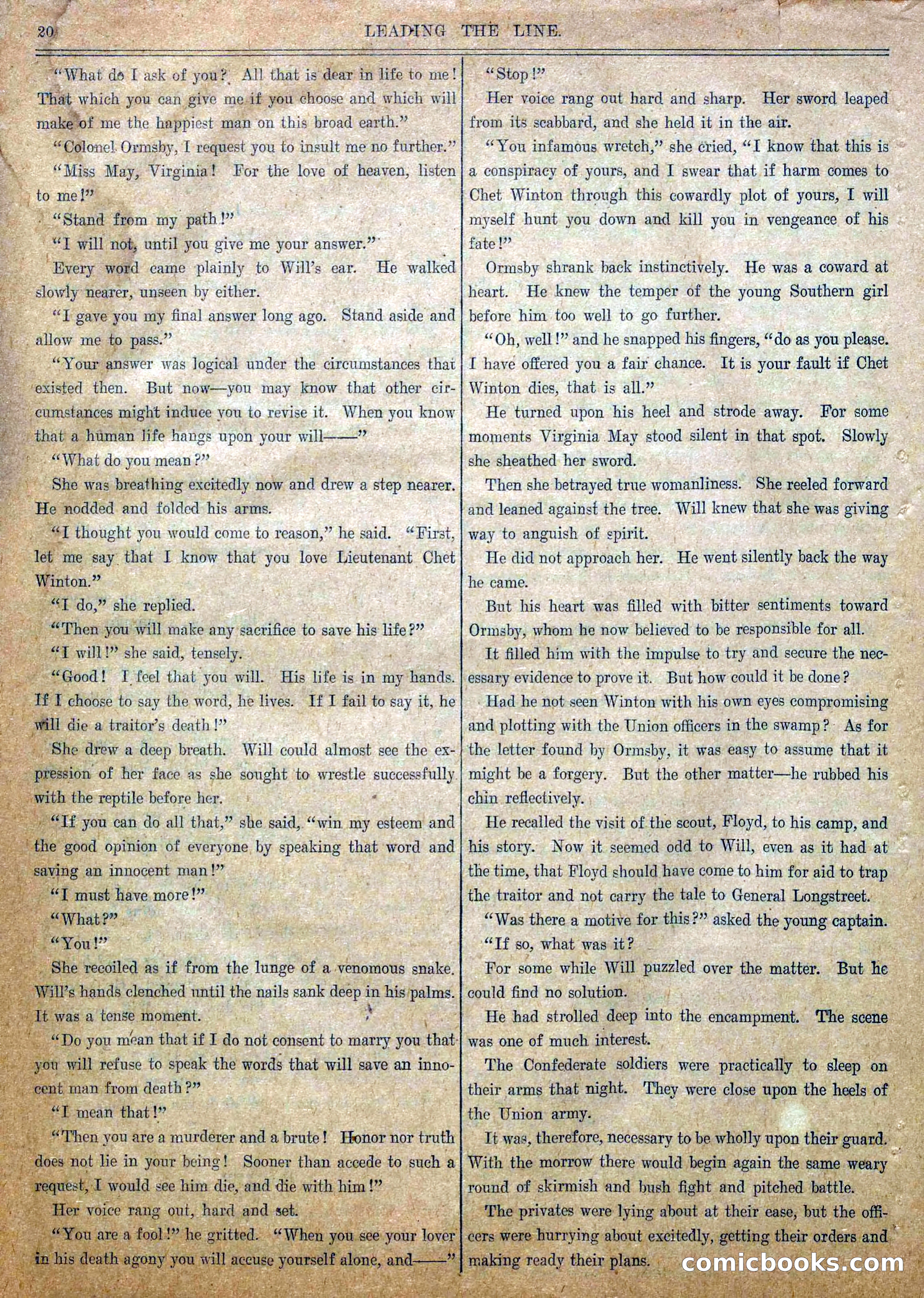 Blue and Gray Weekly, No. 16 — page 22 of 36