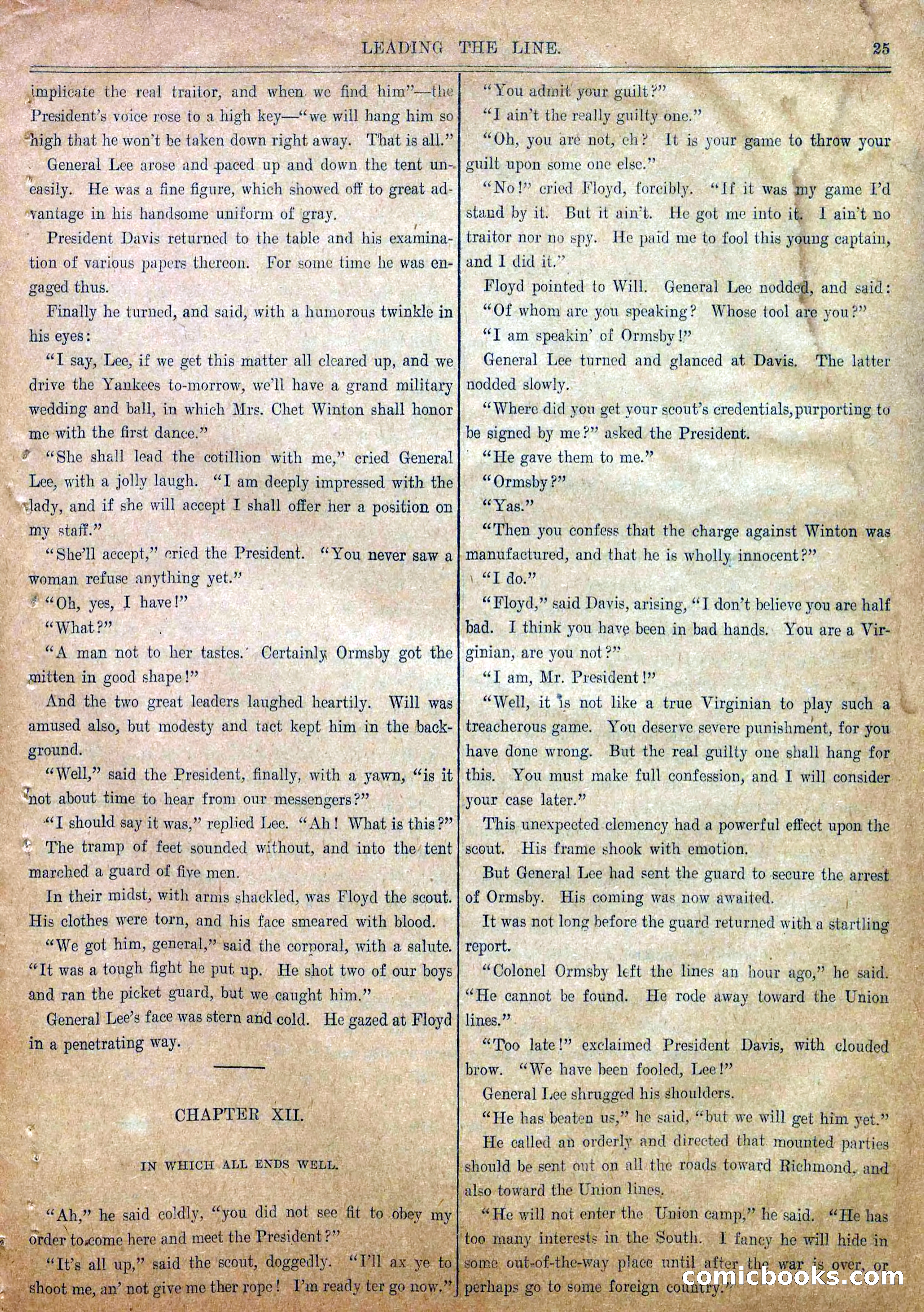 Blue and Gray Weekly, No. 16 — page 27 of 36
