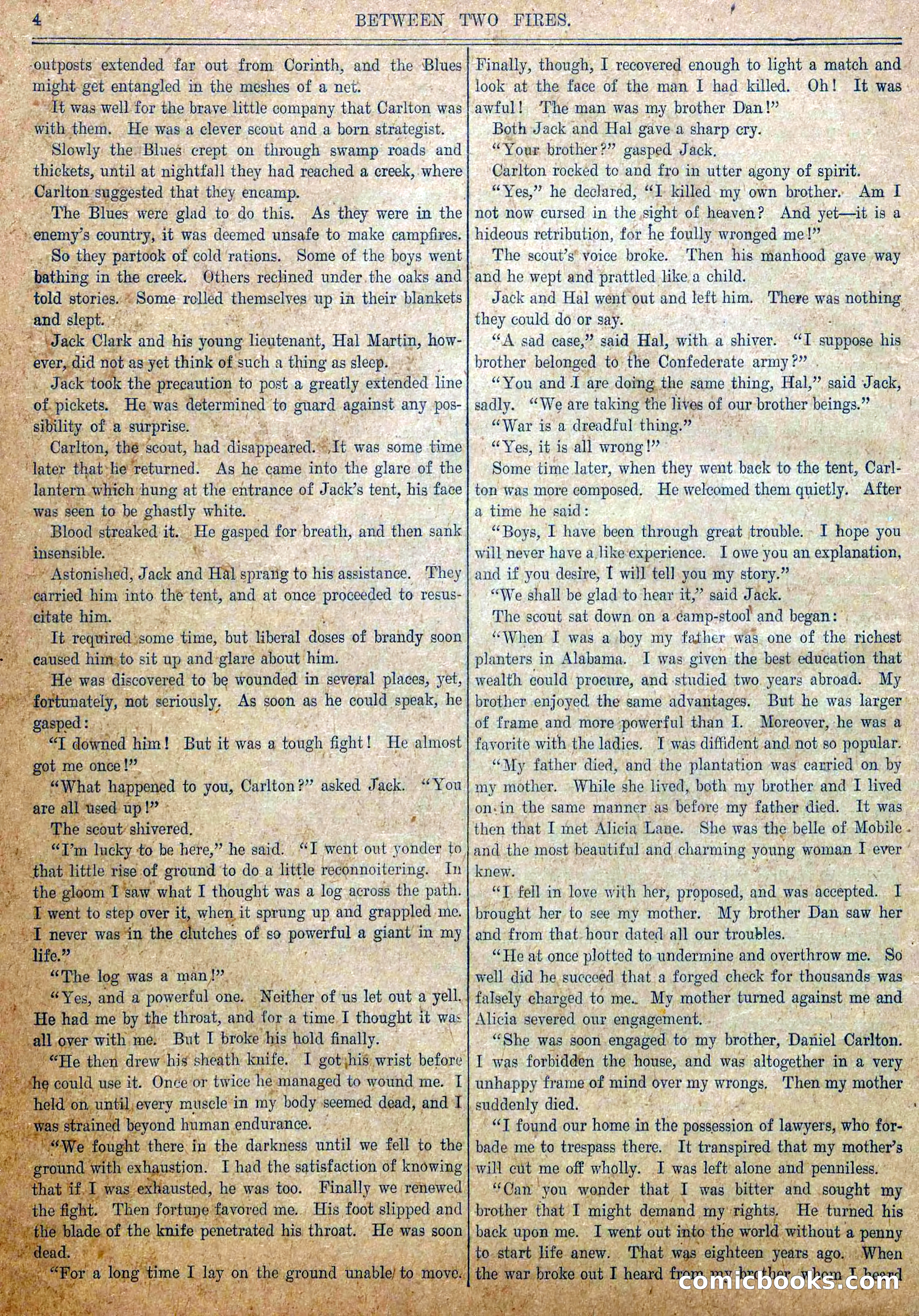 Blue and Gray Weekly, No. 17 — page 6 of 36
