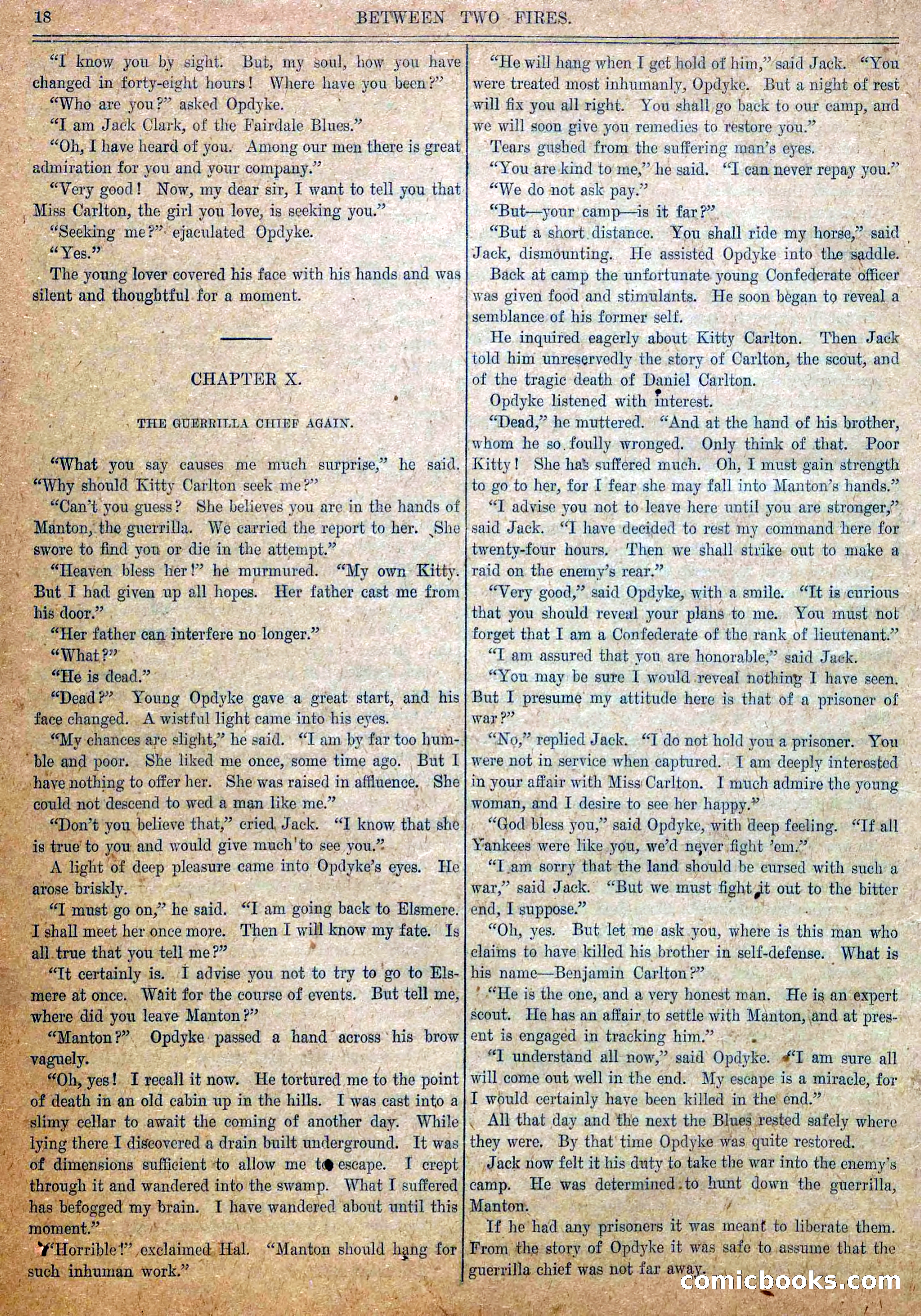 Blue and Gray Weekly, No. 17 — page 20 of 36