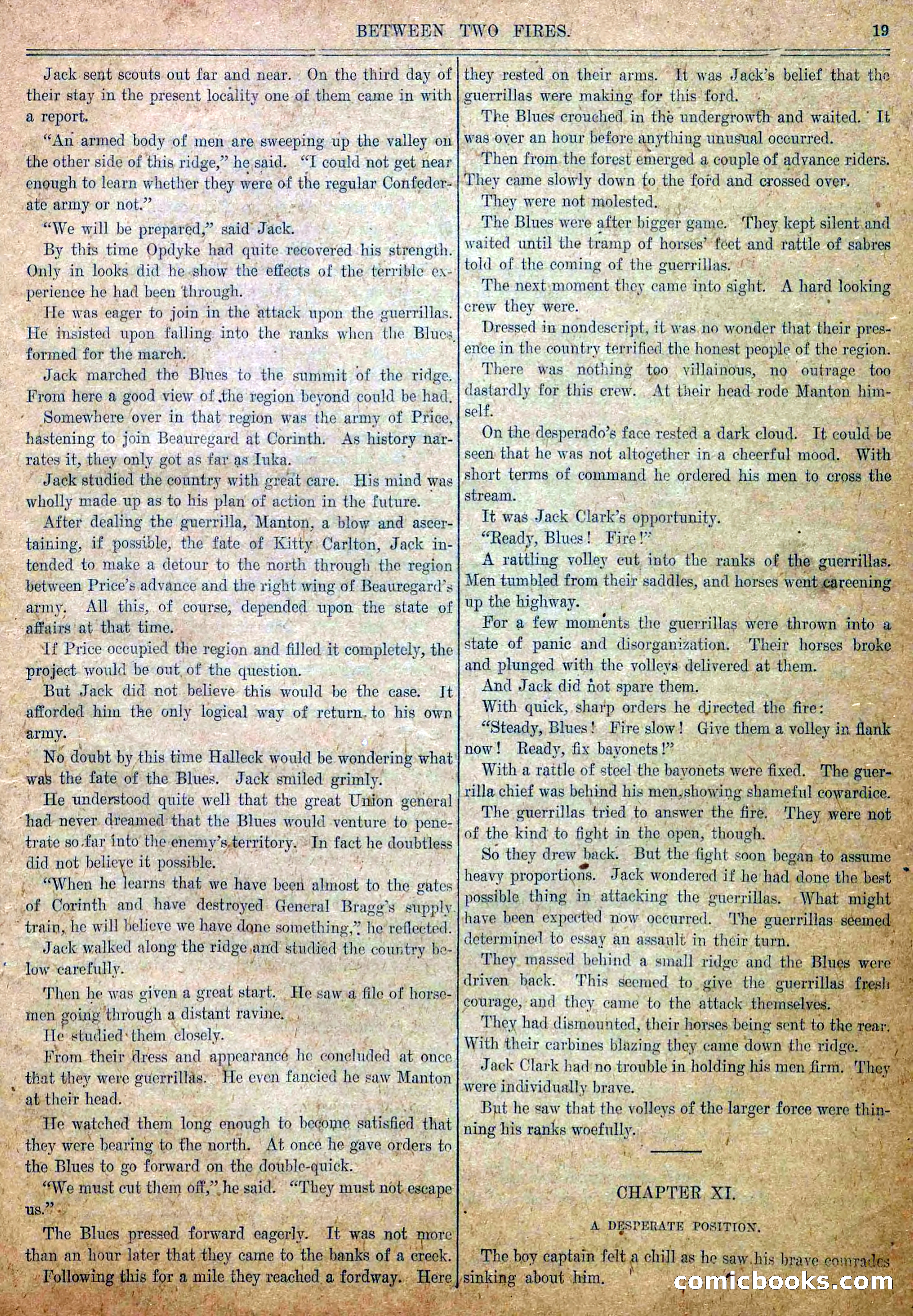 Blue and Gray Weekly, No. 17 — page 21 of 36