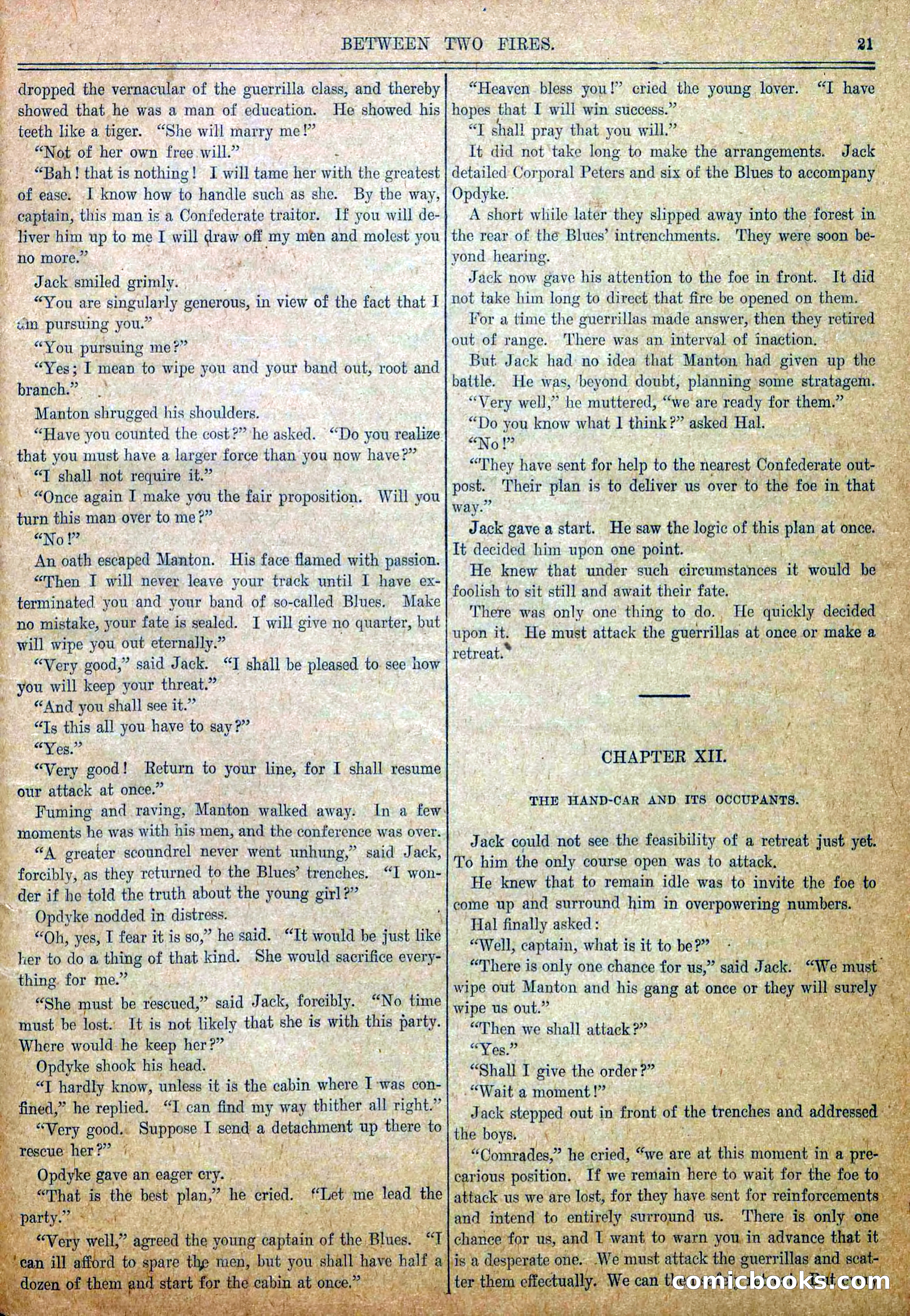 Blue and Gray Weekly, No. 17 — page 23 of 36