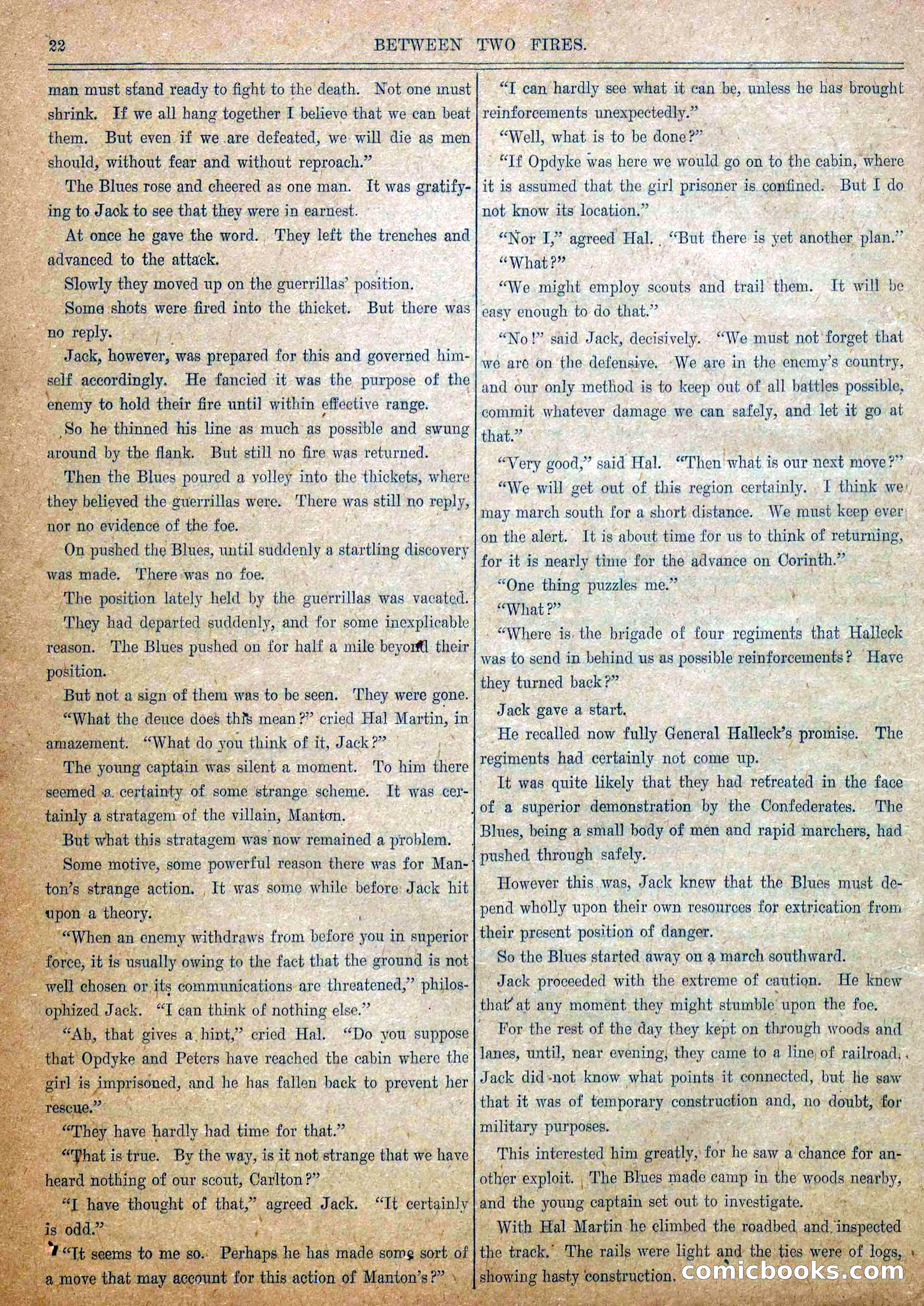 Blue and Gray Weekly, No. 17 — page 24 of 36