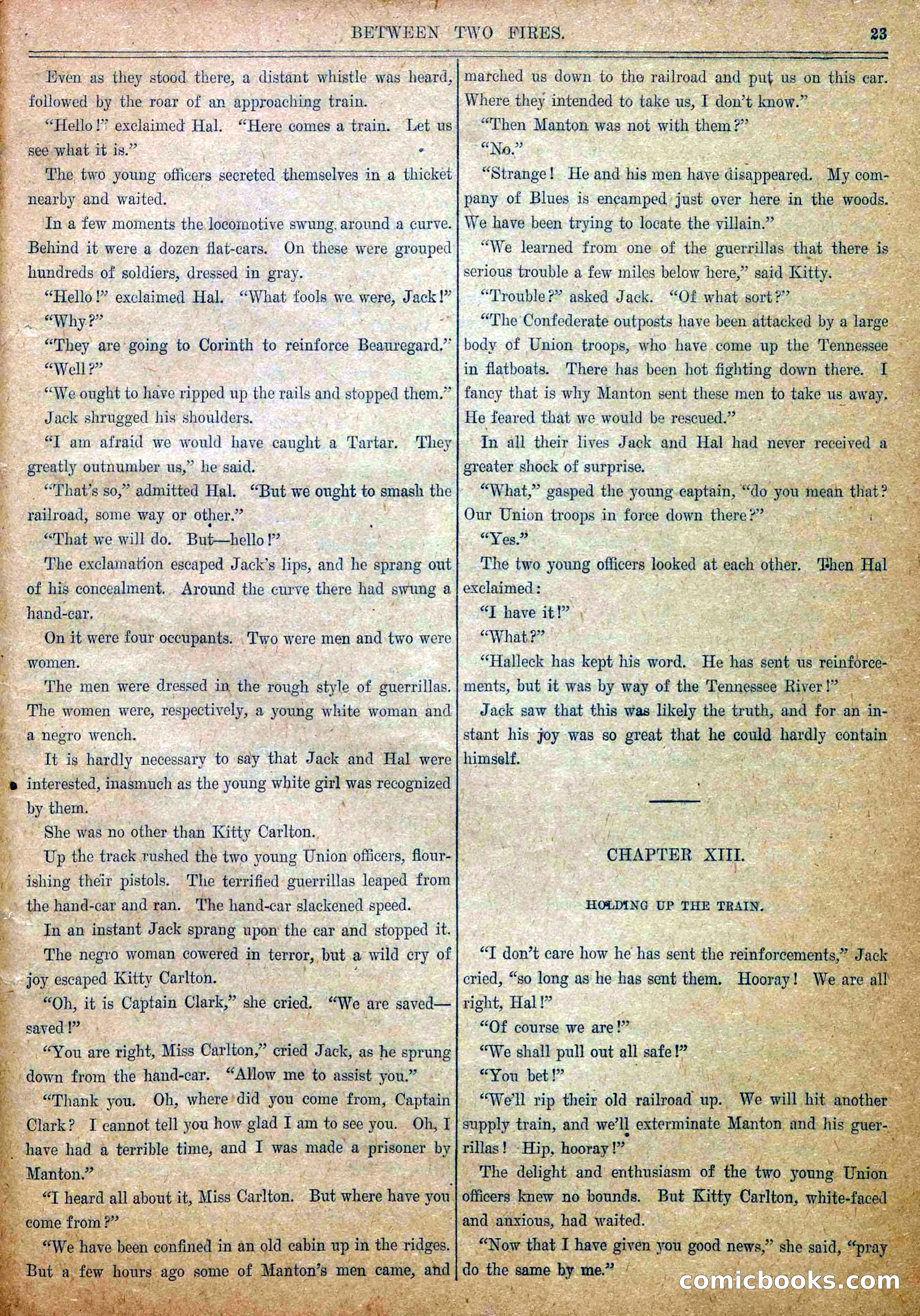 Blue and Gray Weekly, No. 17 — page 25 of 36