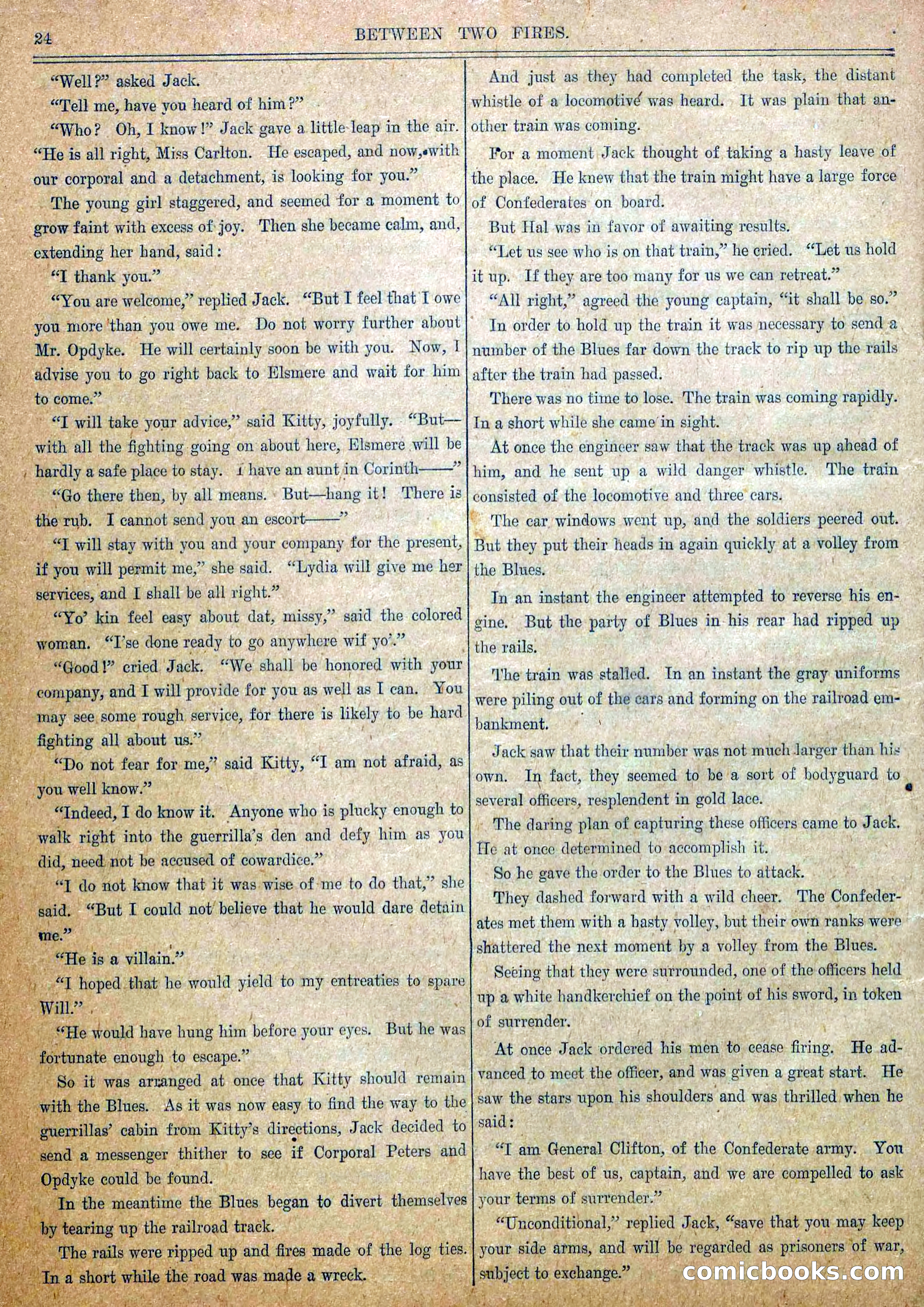 Blue and Gray Weekly, No. 17 — page 26 of 36