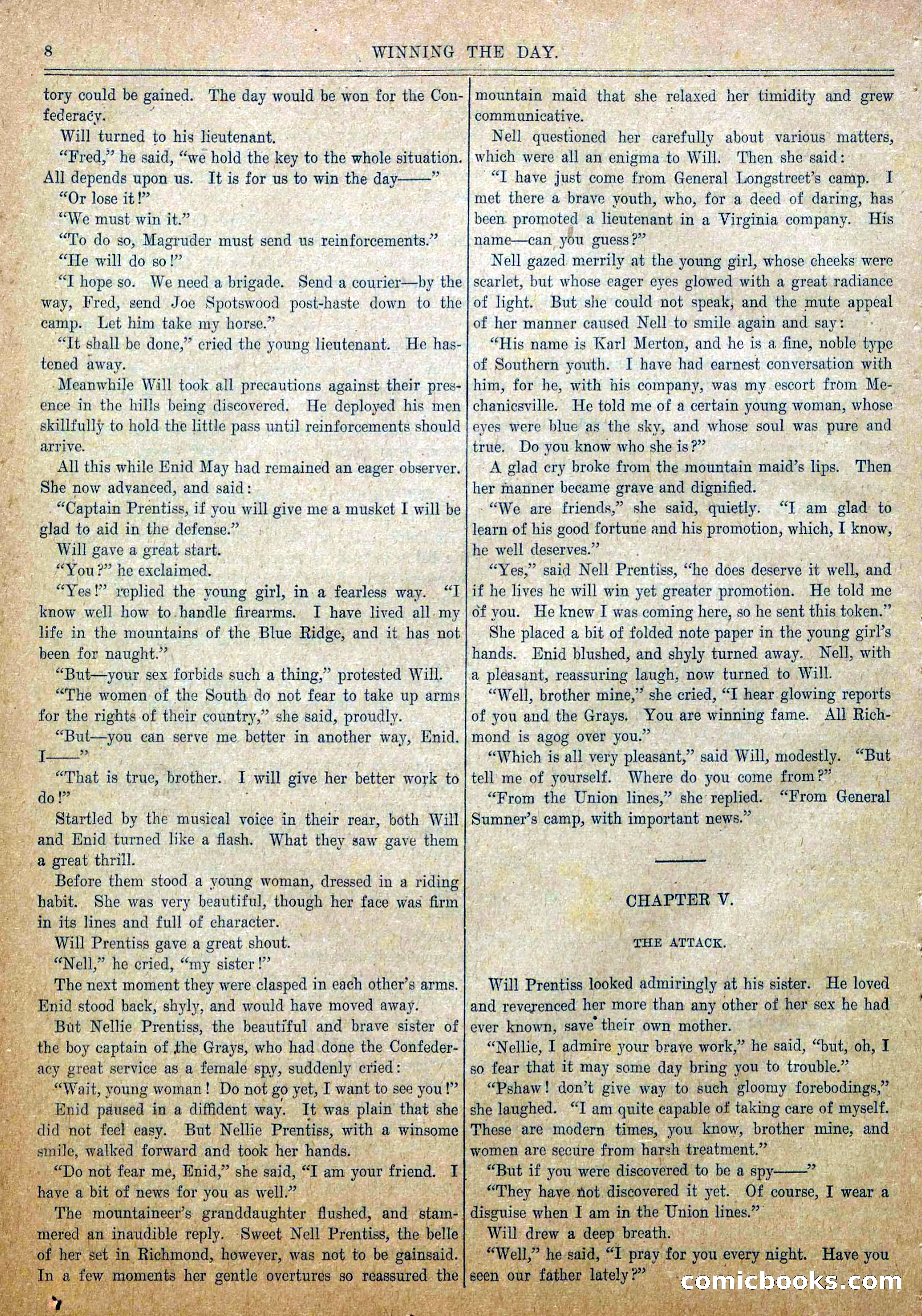 Blue and Gray Weekly, No. 18 — page 10 of 36