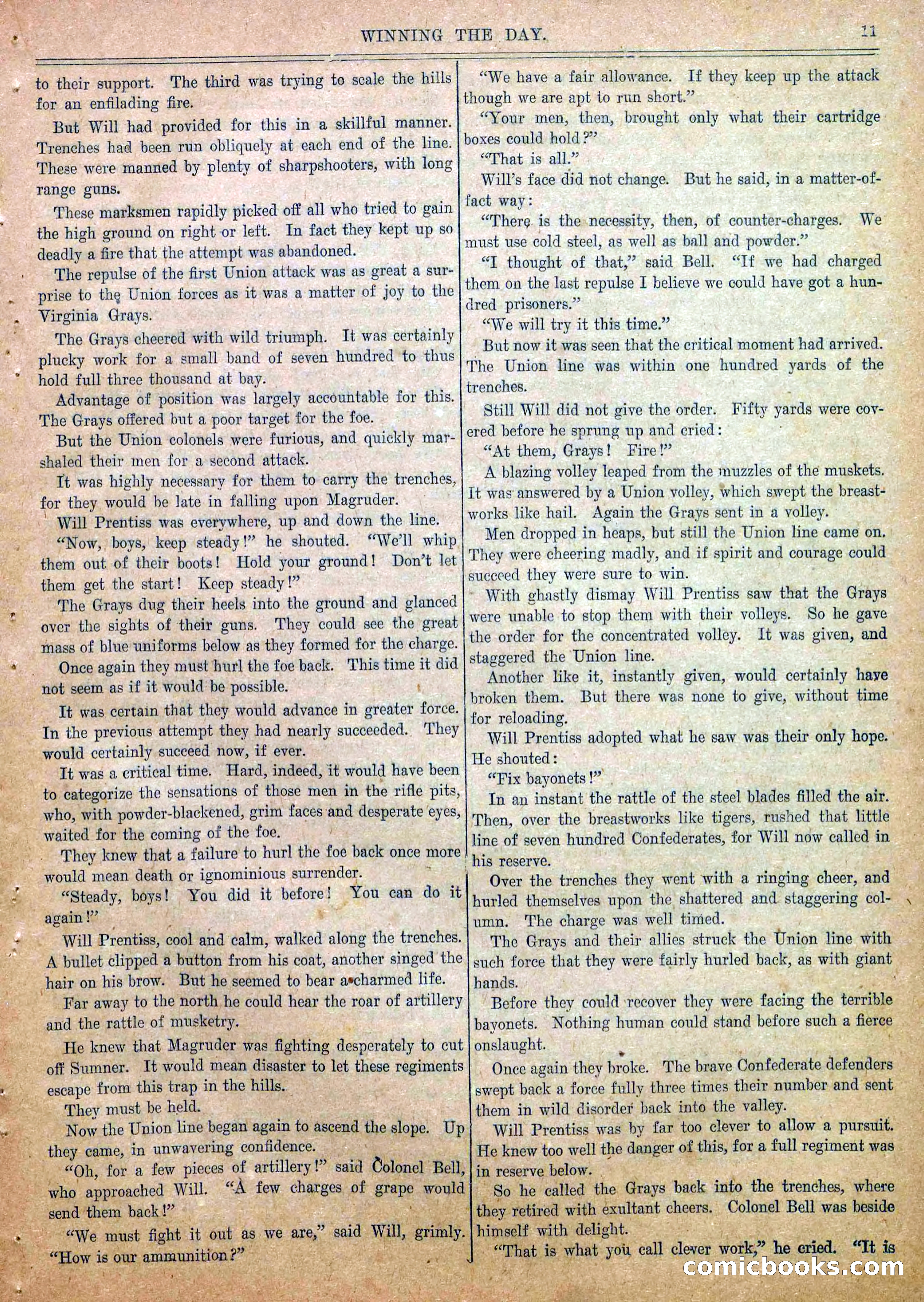 Blue and Gray Weekly, No. 18 — page 13 of 36