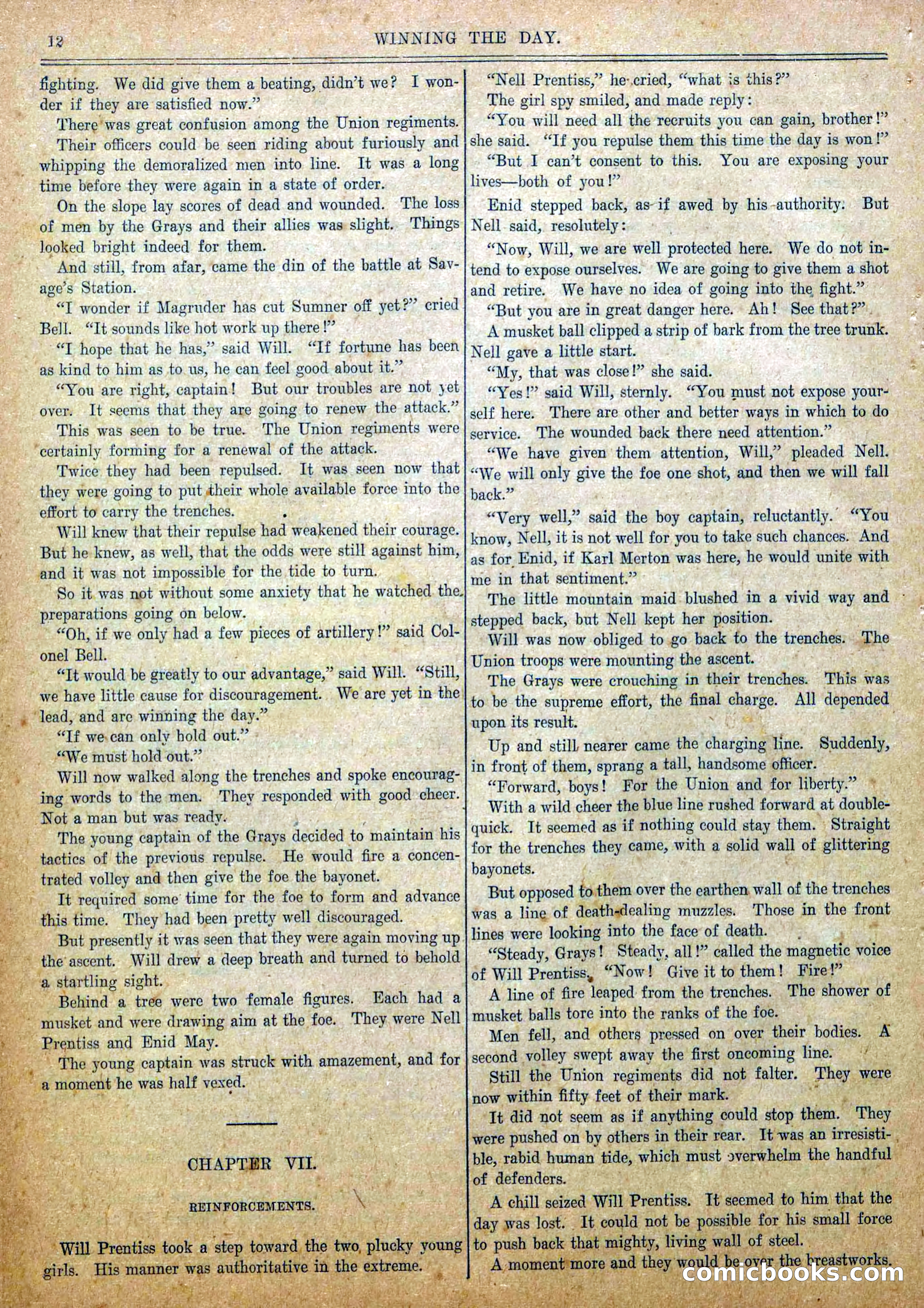 Blue and Gray Weekly, No. 18 — page 14 of 36