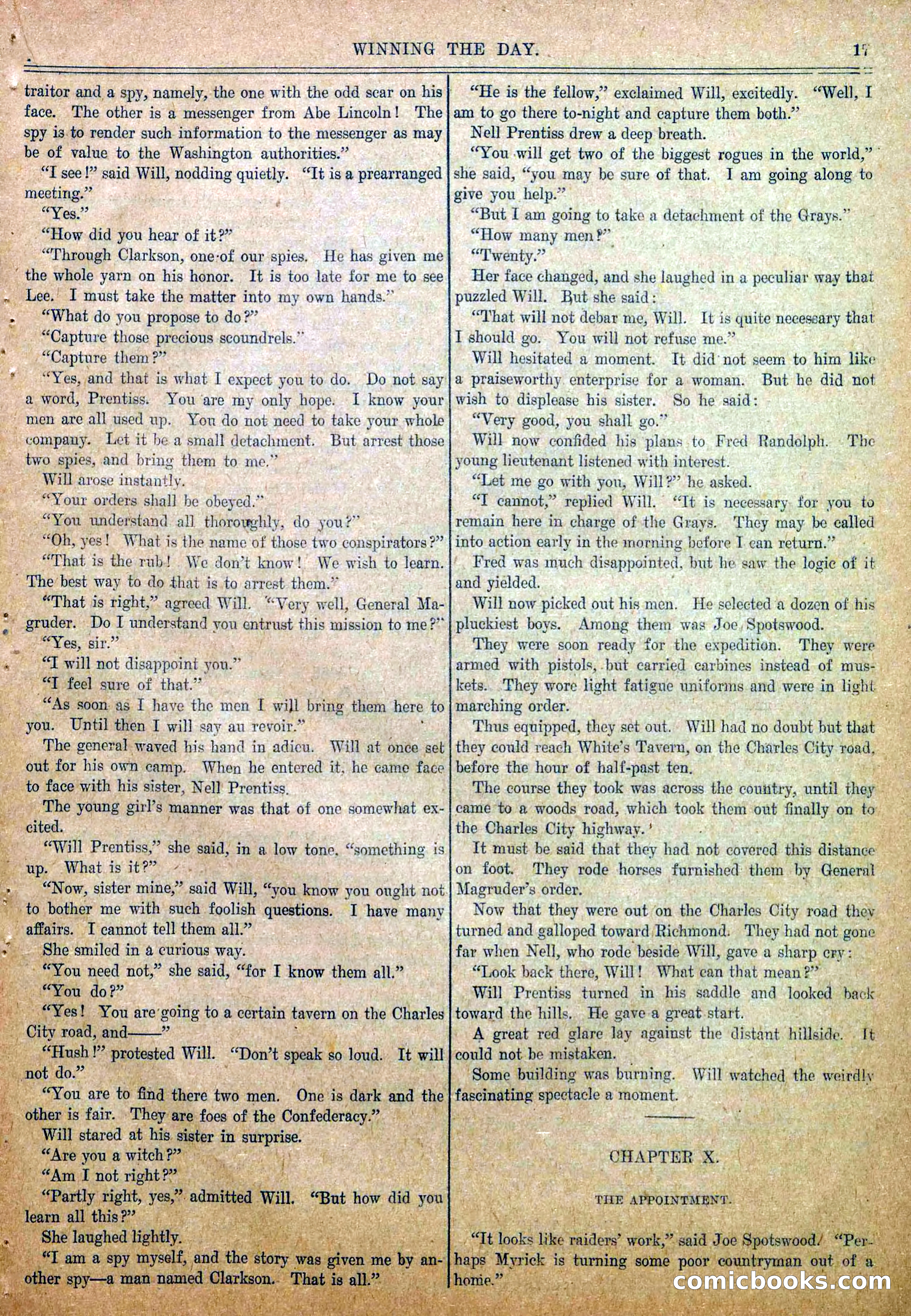 Blue and Gray Weekly, No. 18 — page 19 of 36