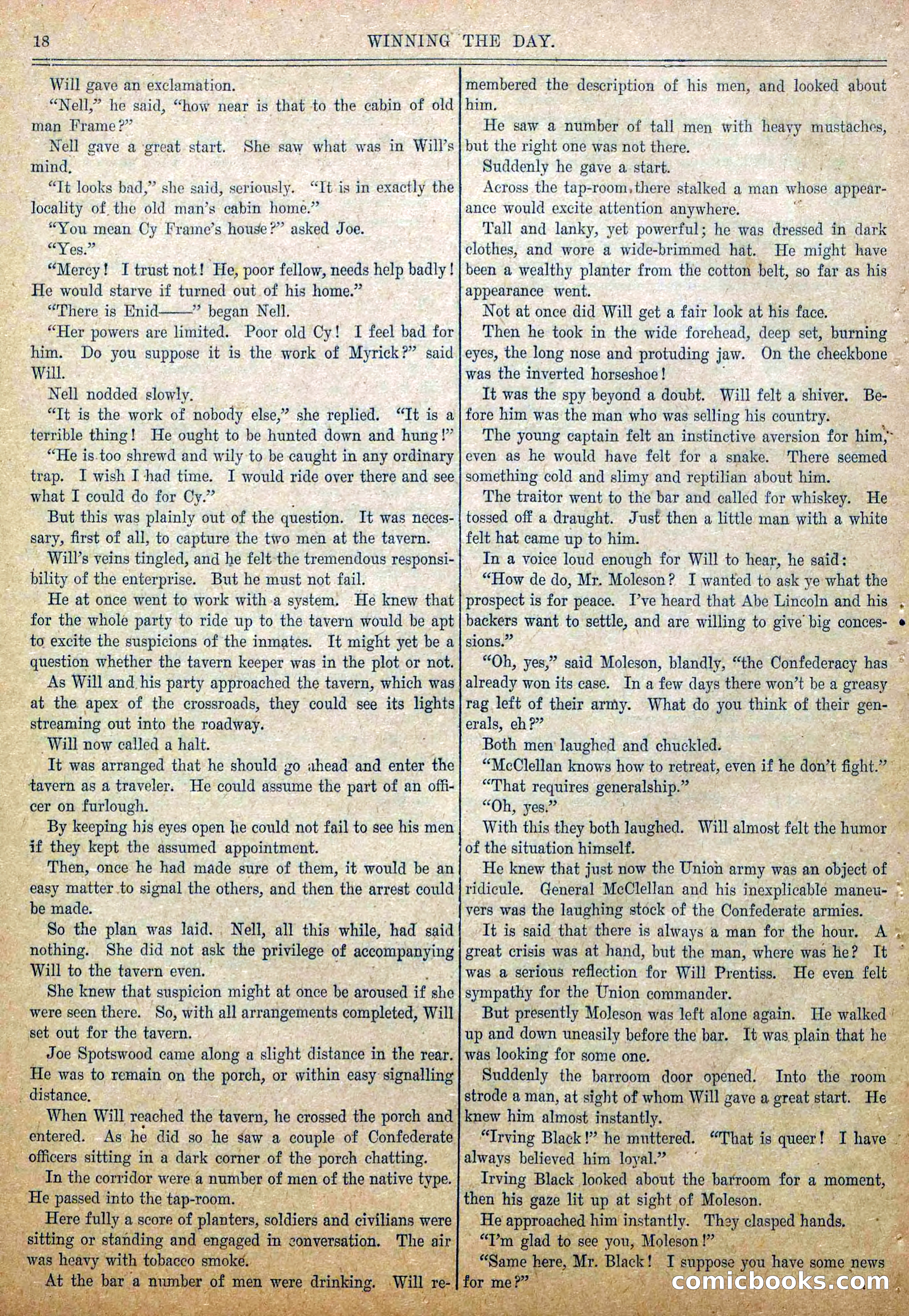 Blue and Gray Weekly, No. 18 — page 20 of 36