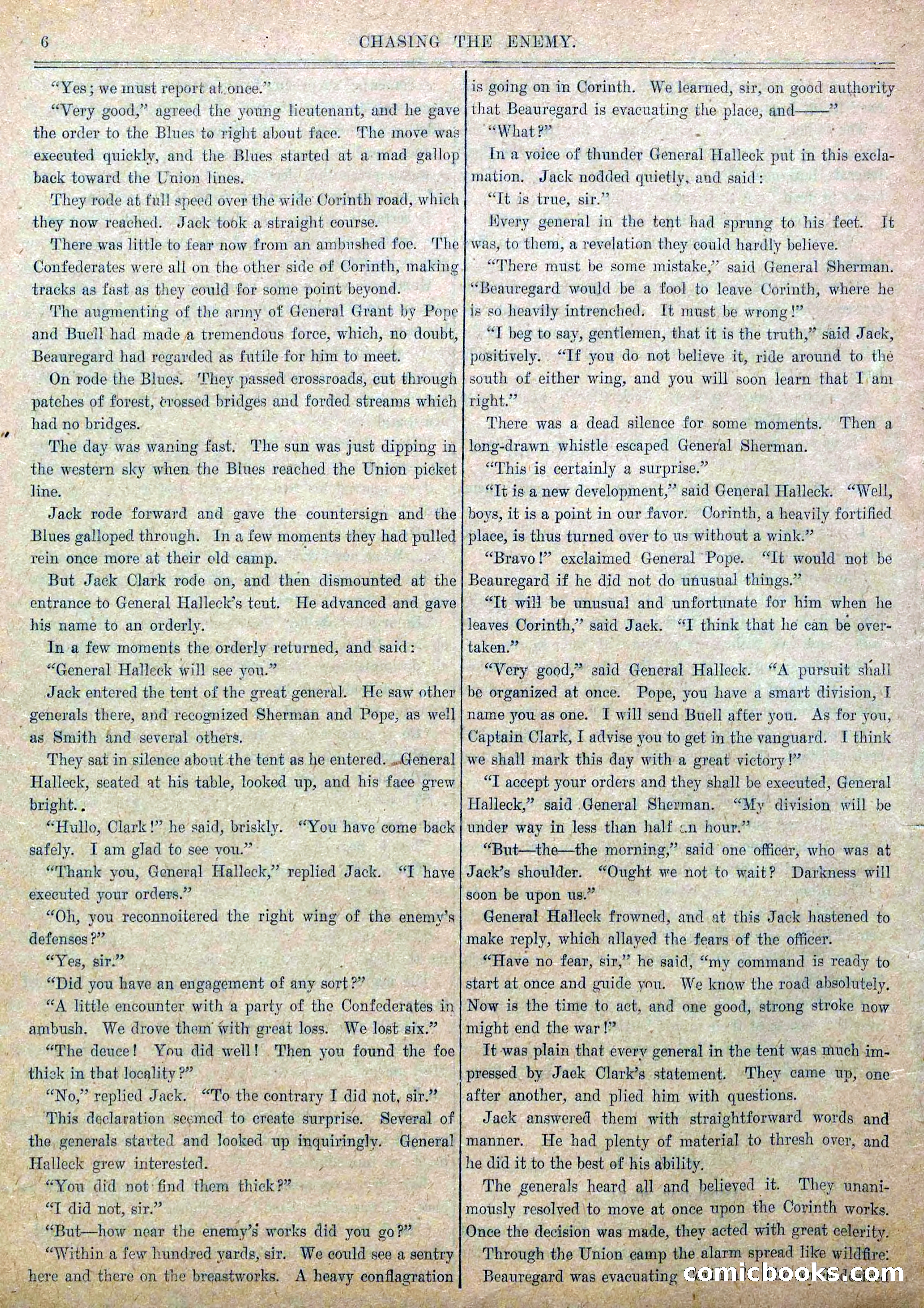 Blue and Gray Weekly, No. 19 — page 8 of 36