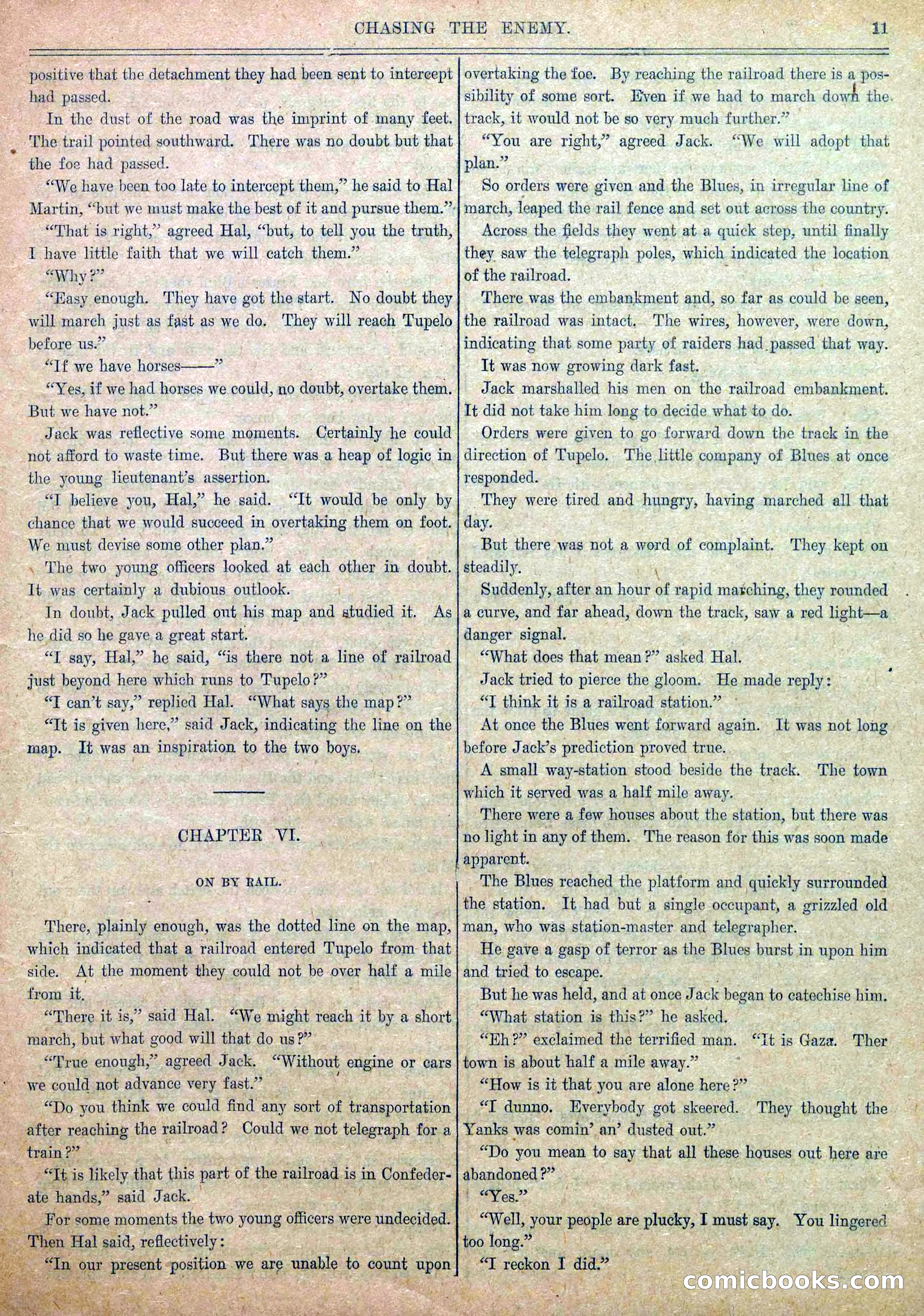 Blue and Gray Weekly, No. 19 — page 13 of 36