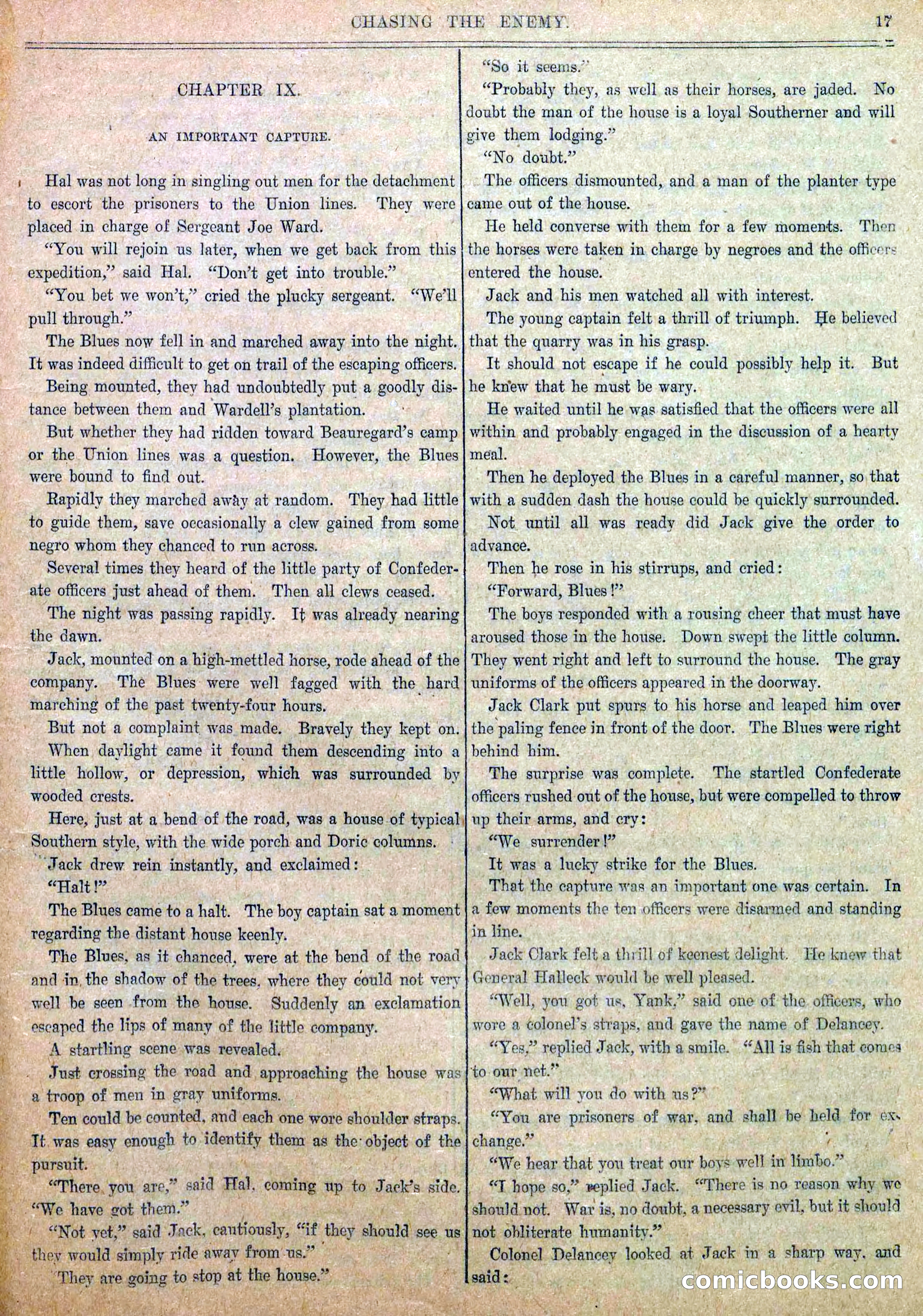 Blue and Gray Weekly, No. 19 — page 19 of 36