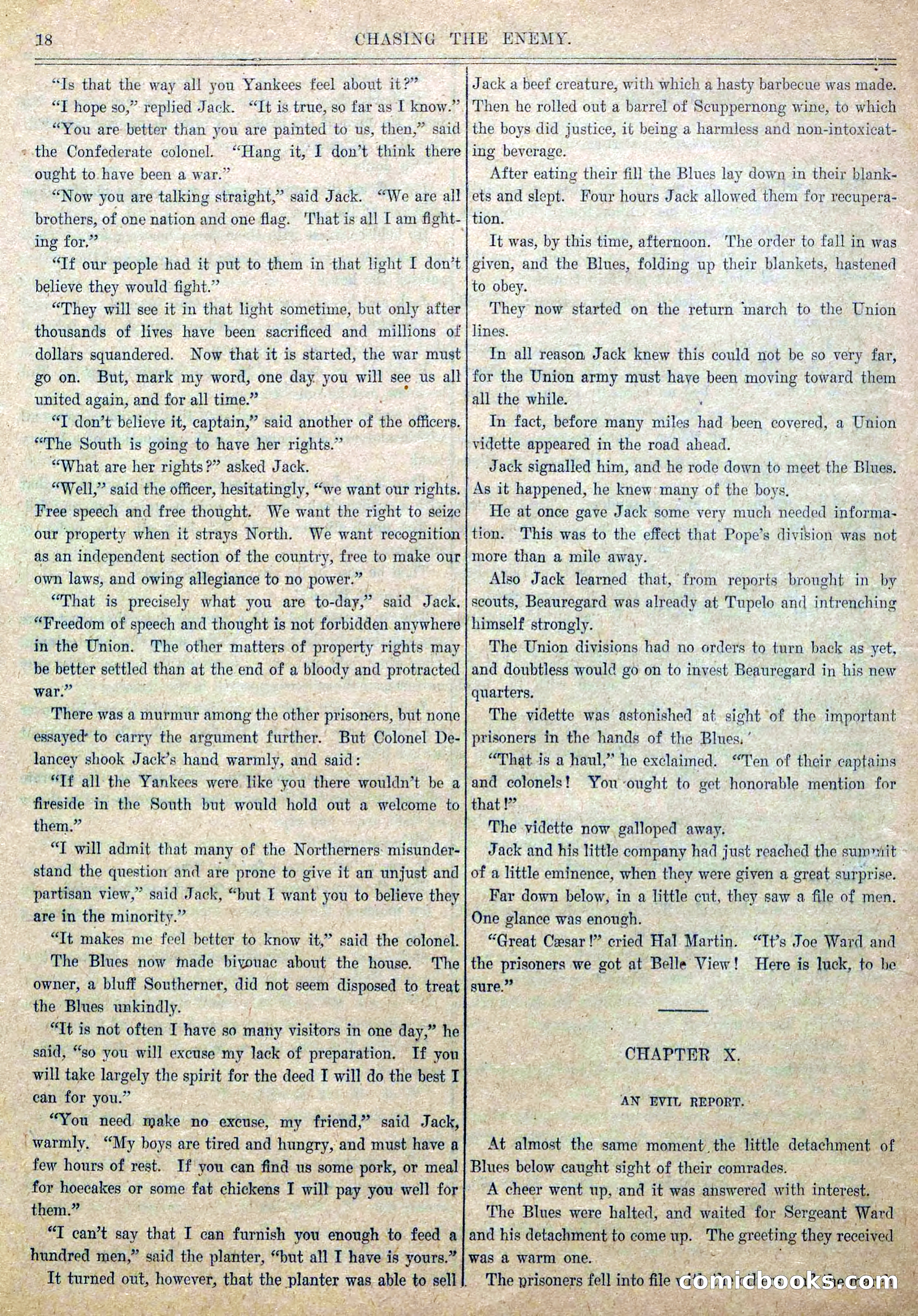 Blue and Gray Weekly, No. 19 — page 20 of 36