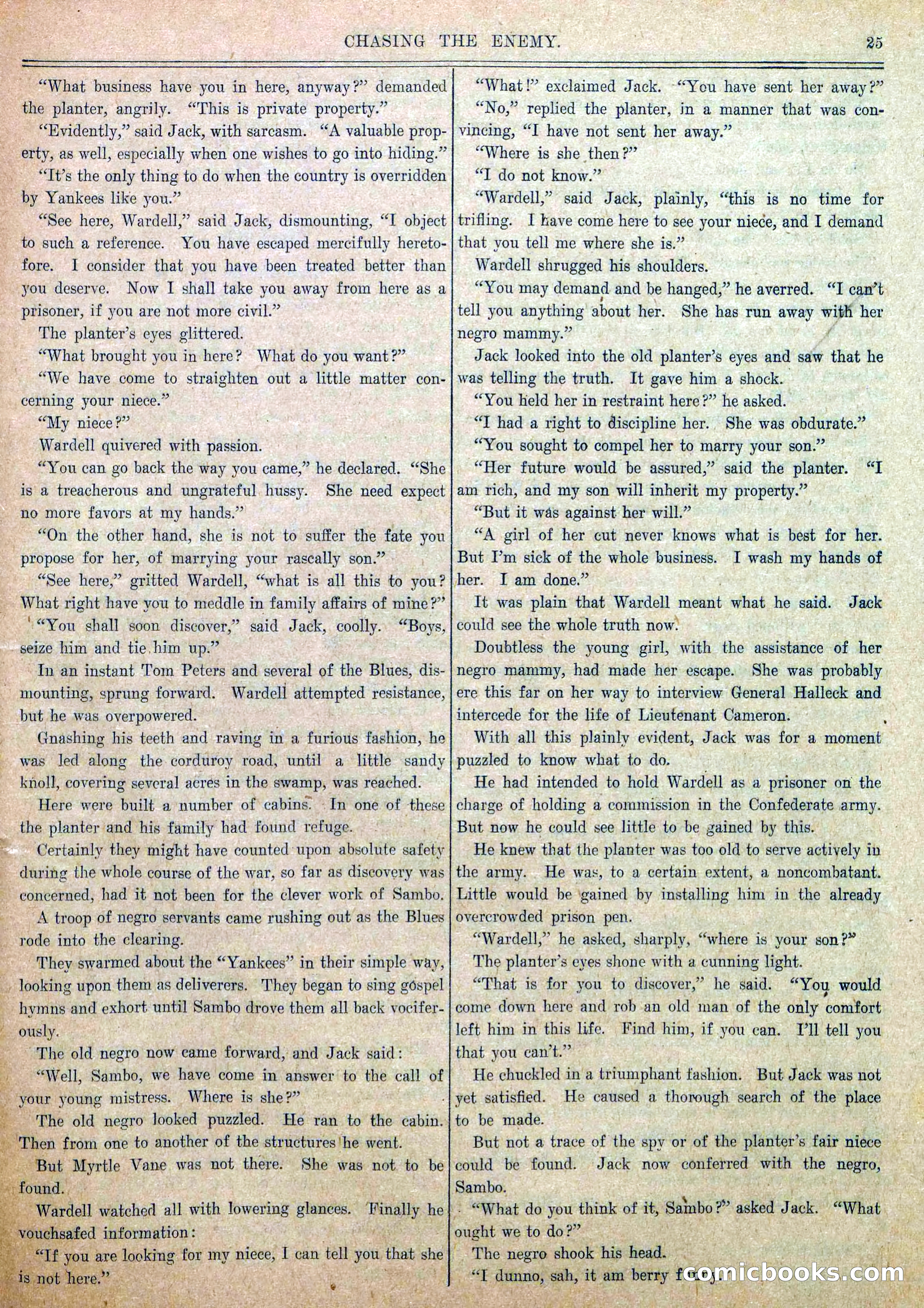 Blue and Gray Weekly, No. 19 — page 27 of 36
