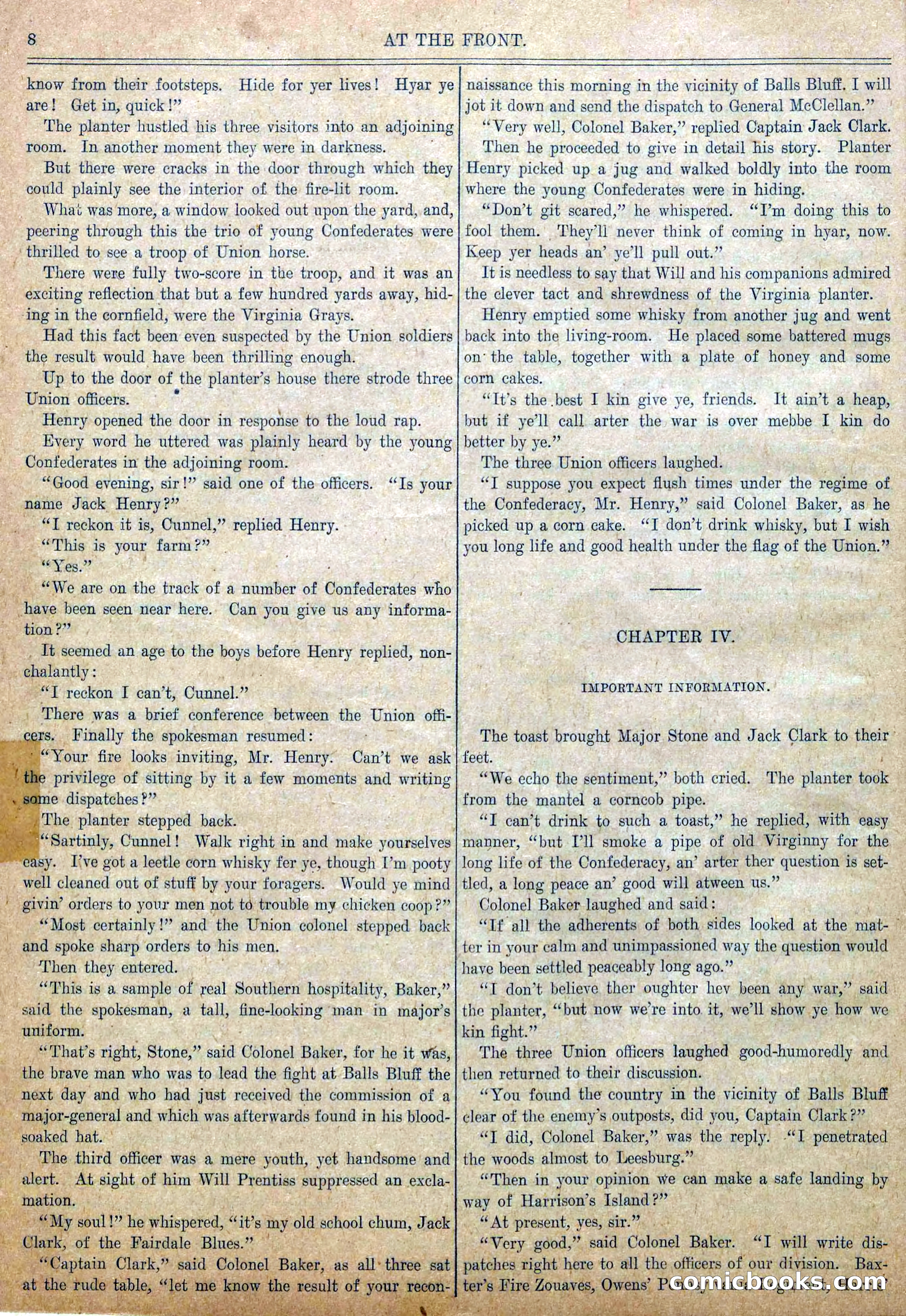 Blue and Gray Weekly, No. 2 — page 10 of 36