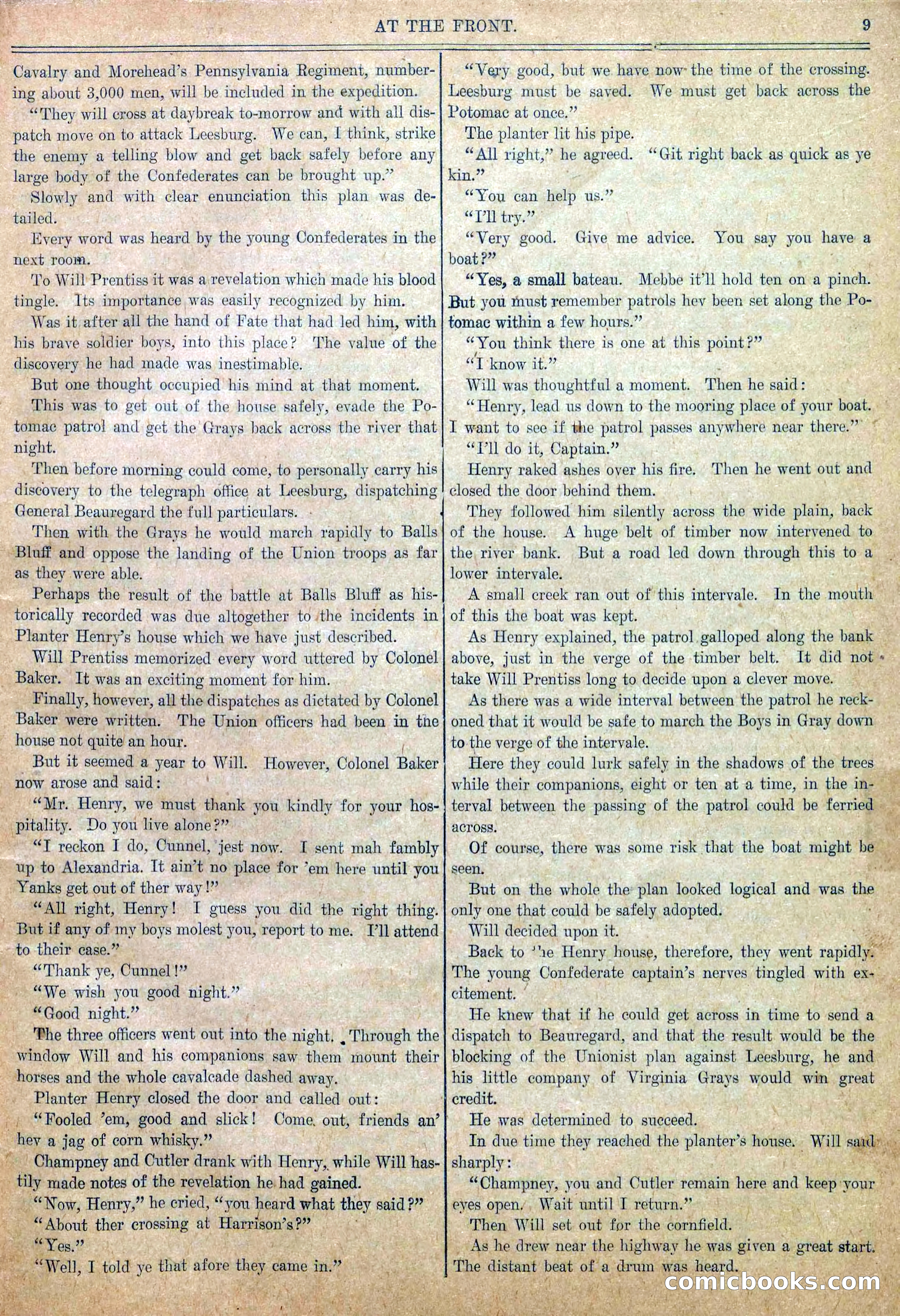 Blue and Gray Weekly, No. 2 — page 11 of 36