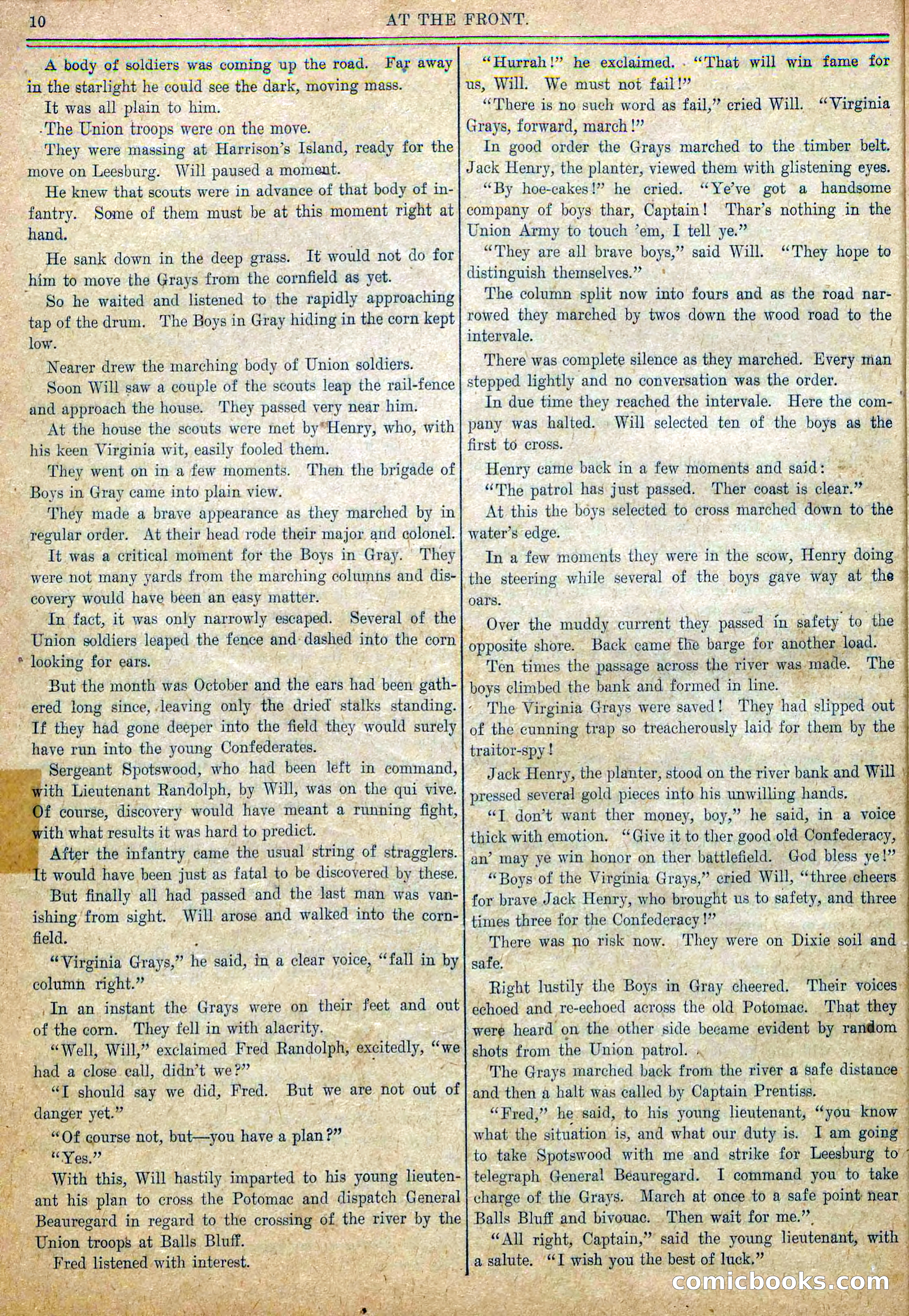 Blue and Gray Weekly, No. 2 — page 12 of 36
