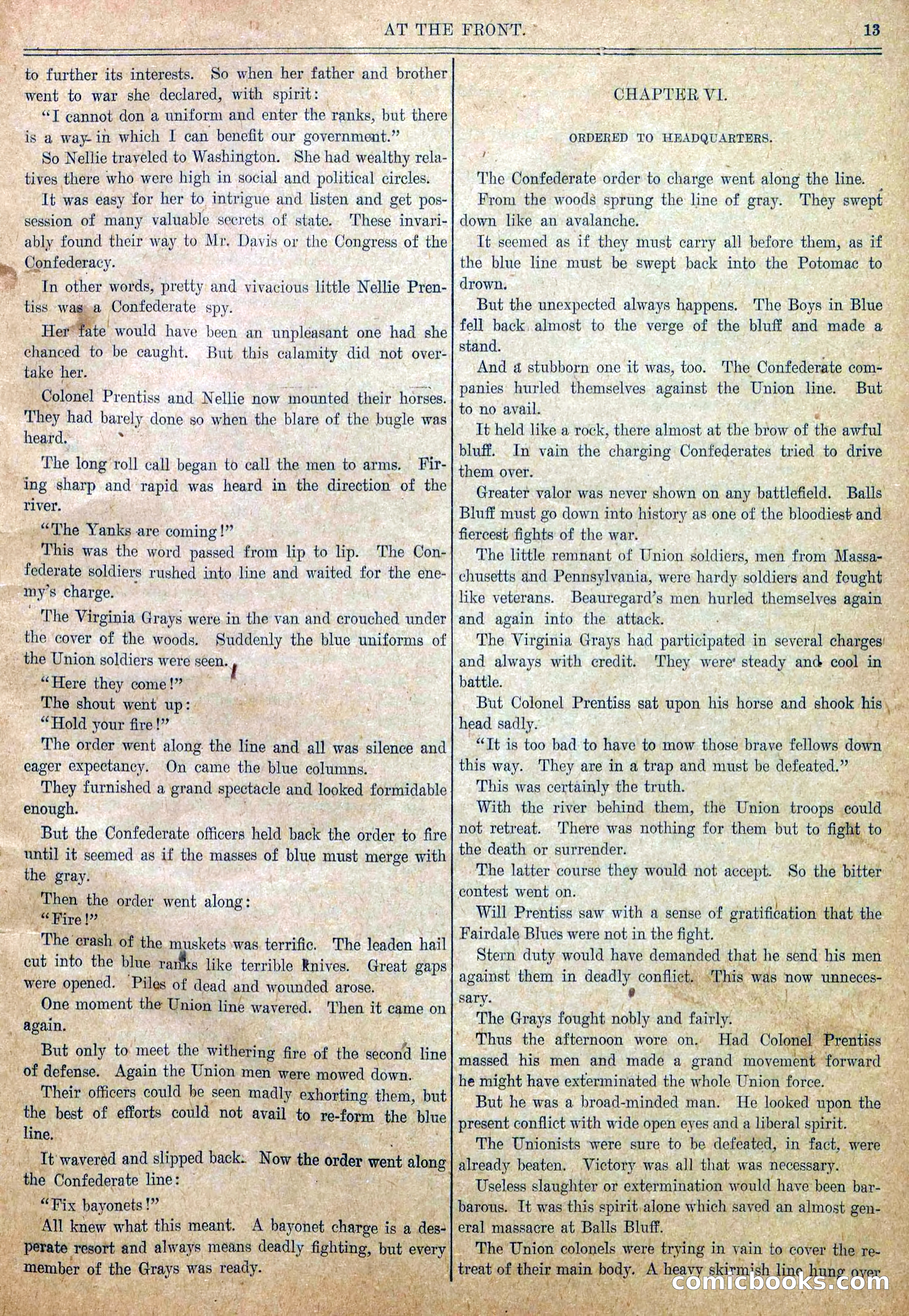 Blue and Gray Weekly, No. 2 — page 15 of 36