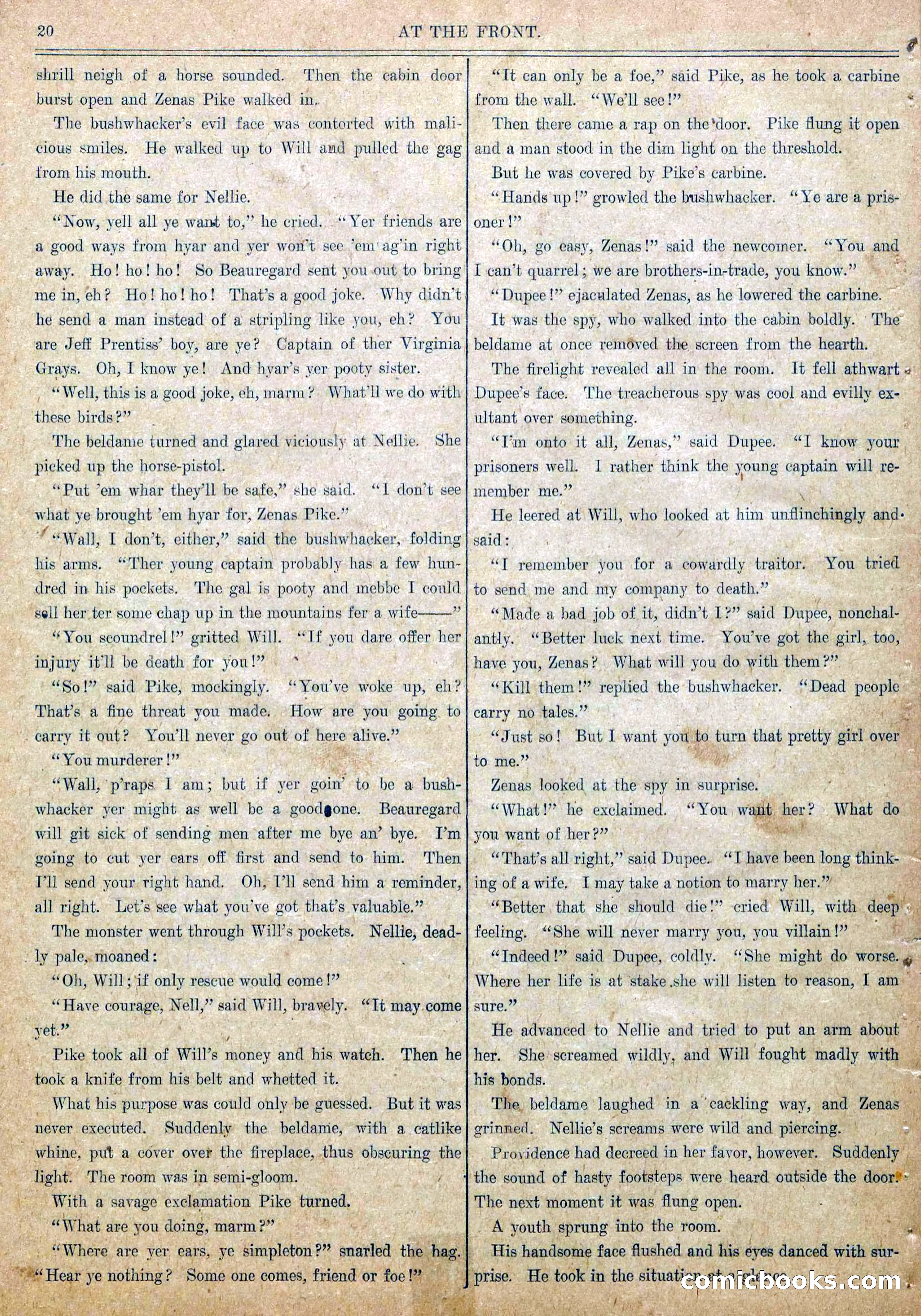Blue and Gray Weekly, No. 2 — page 22 of 36