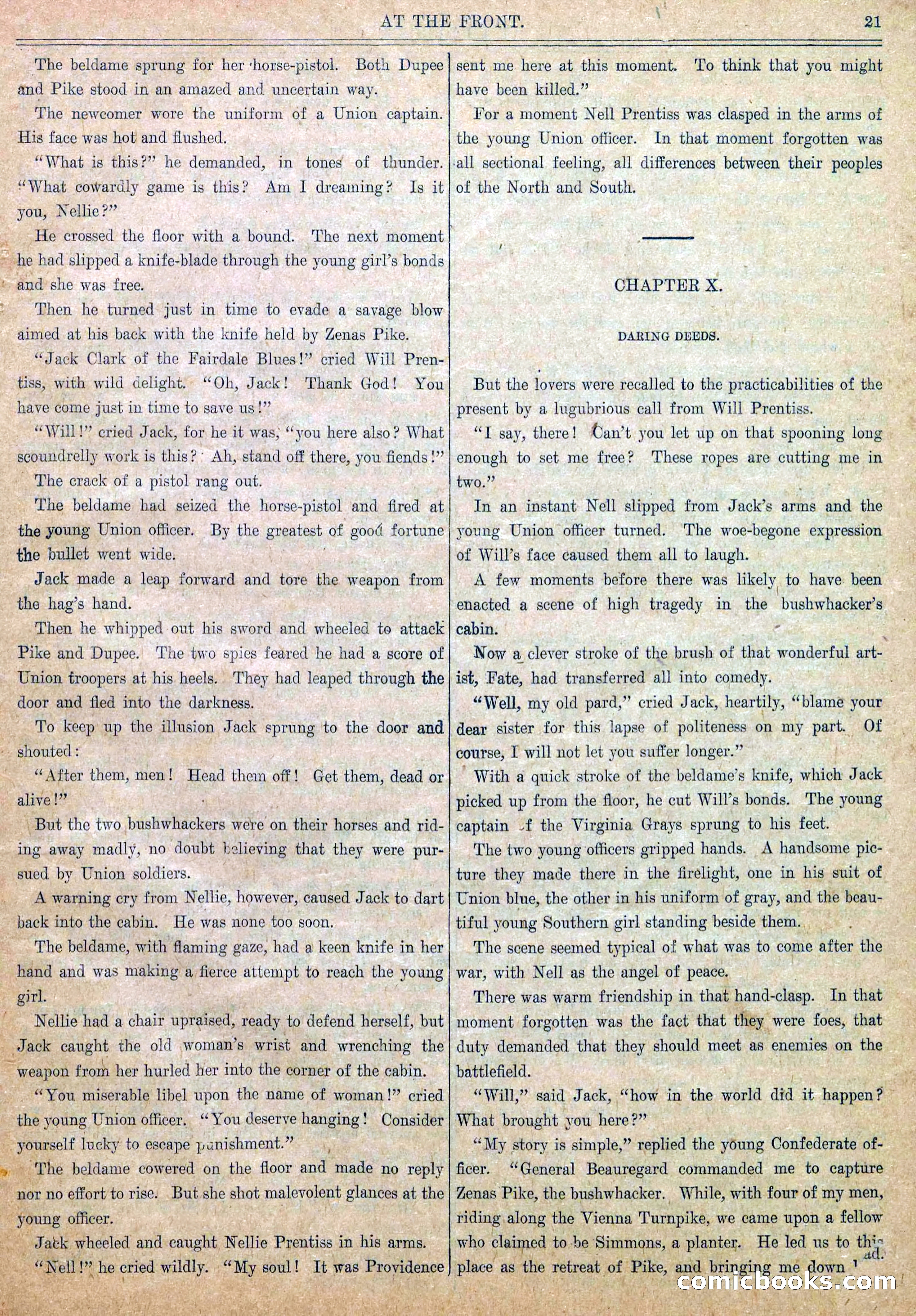 Blue and Gray Weekly, No. 2 — page 23 of 36