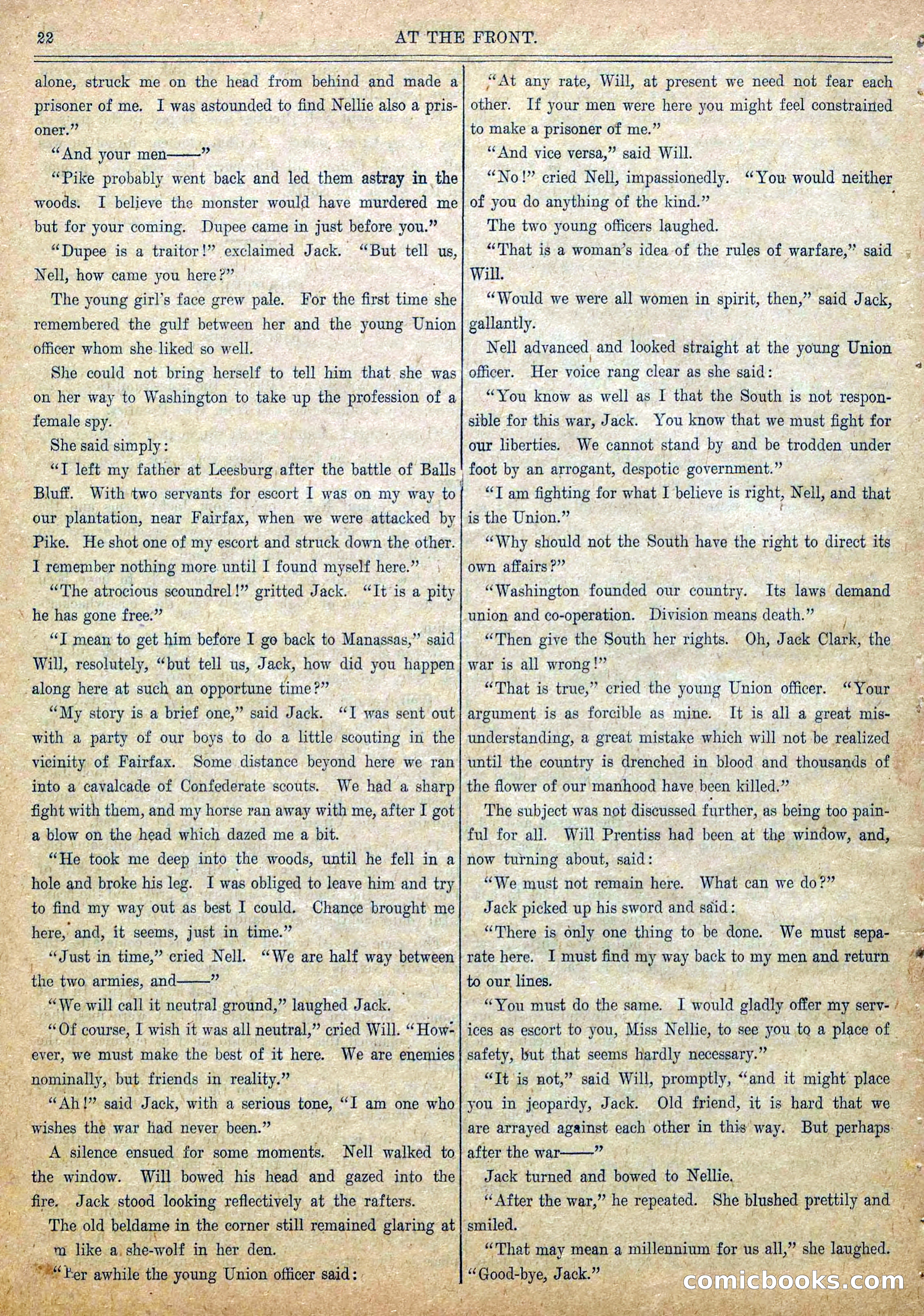 Blue and Gray Weekly, No. 2 — page 24 of 36