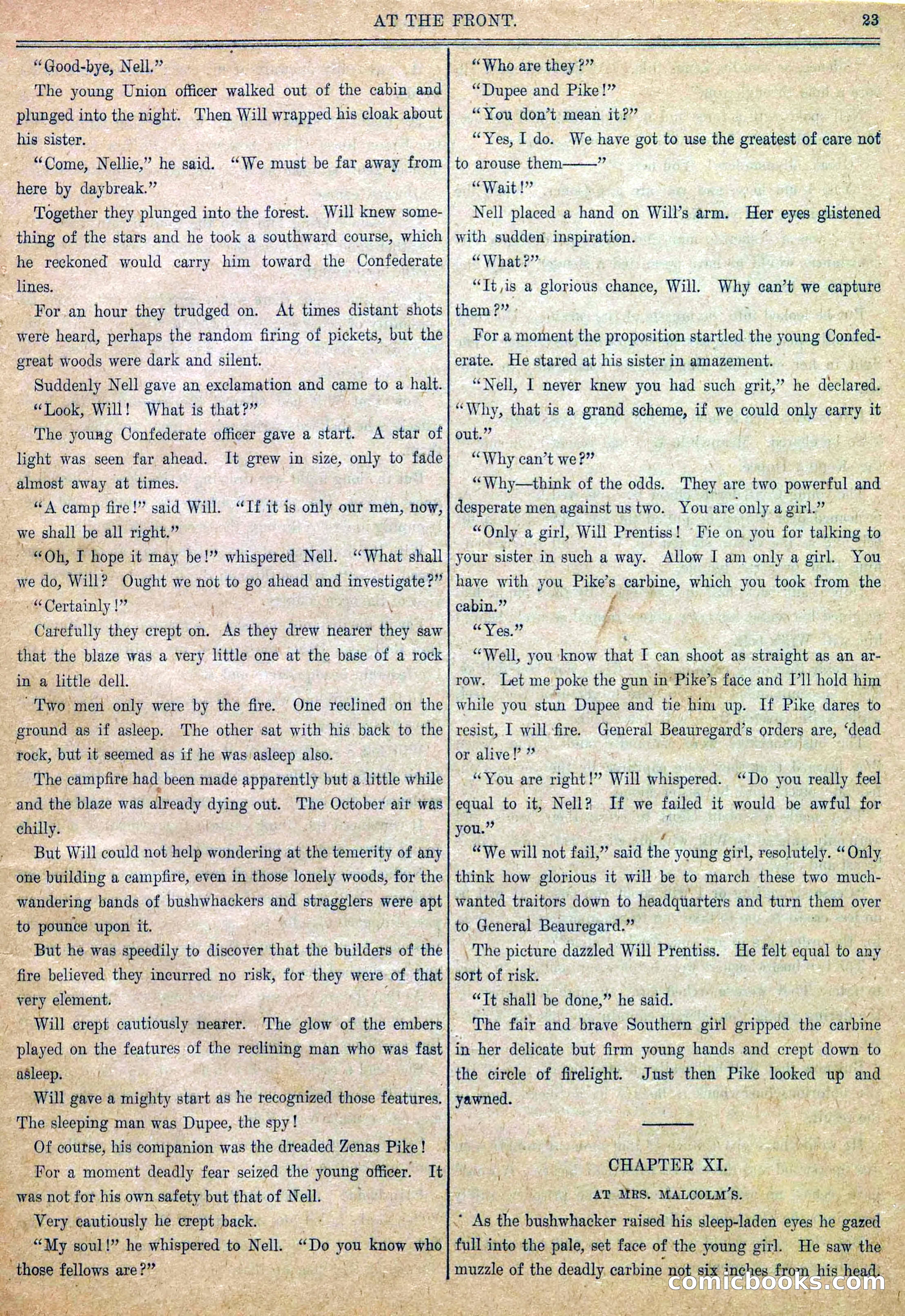 Blue and Gray Weekly, No. 2 — page 25 of 36