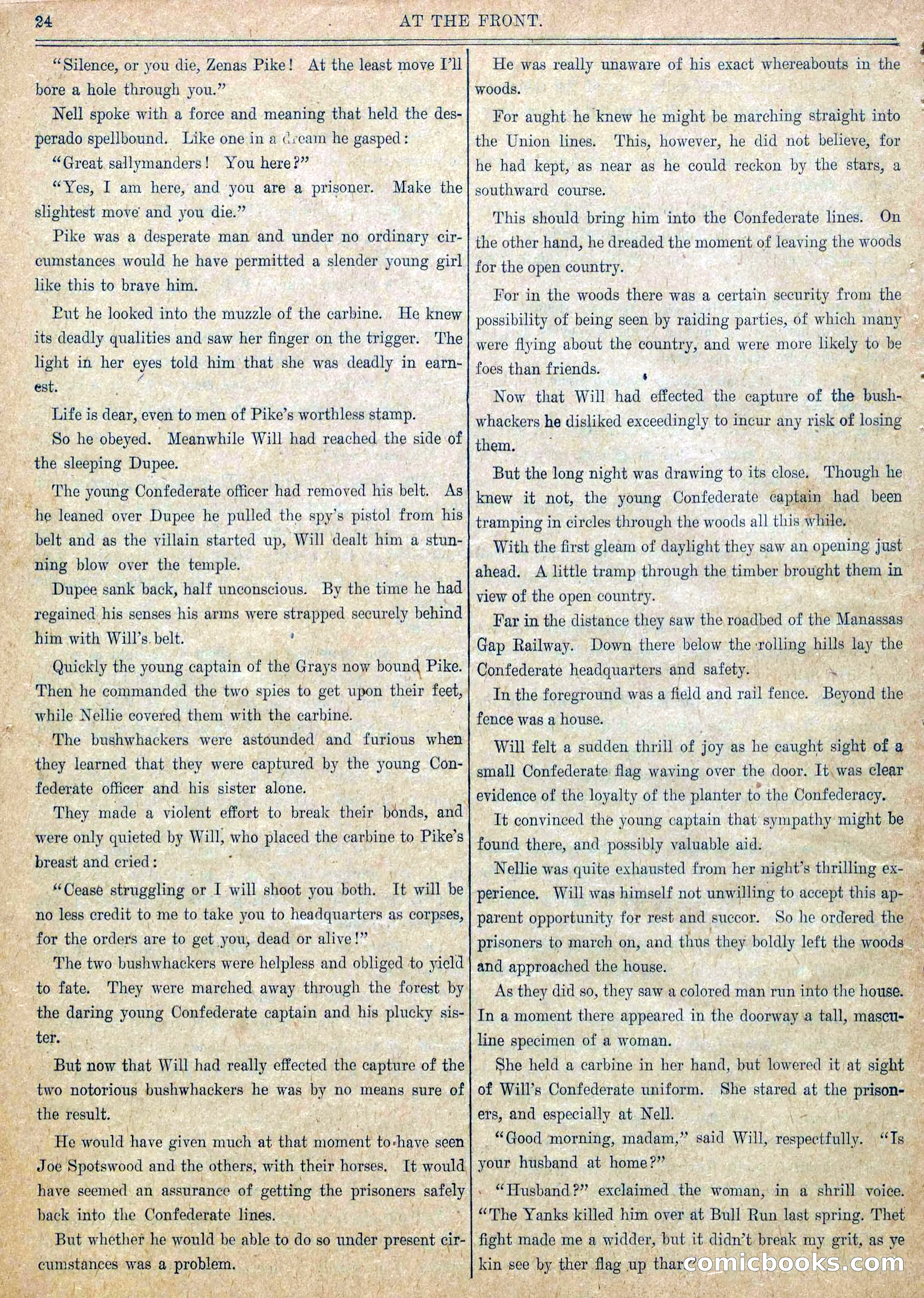 Blue and Gray Weekly, No. 2 — page 26 of 36
