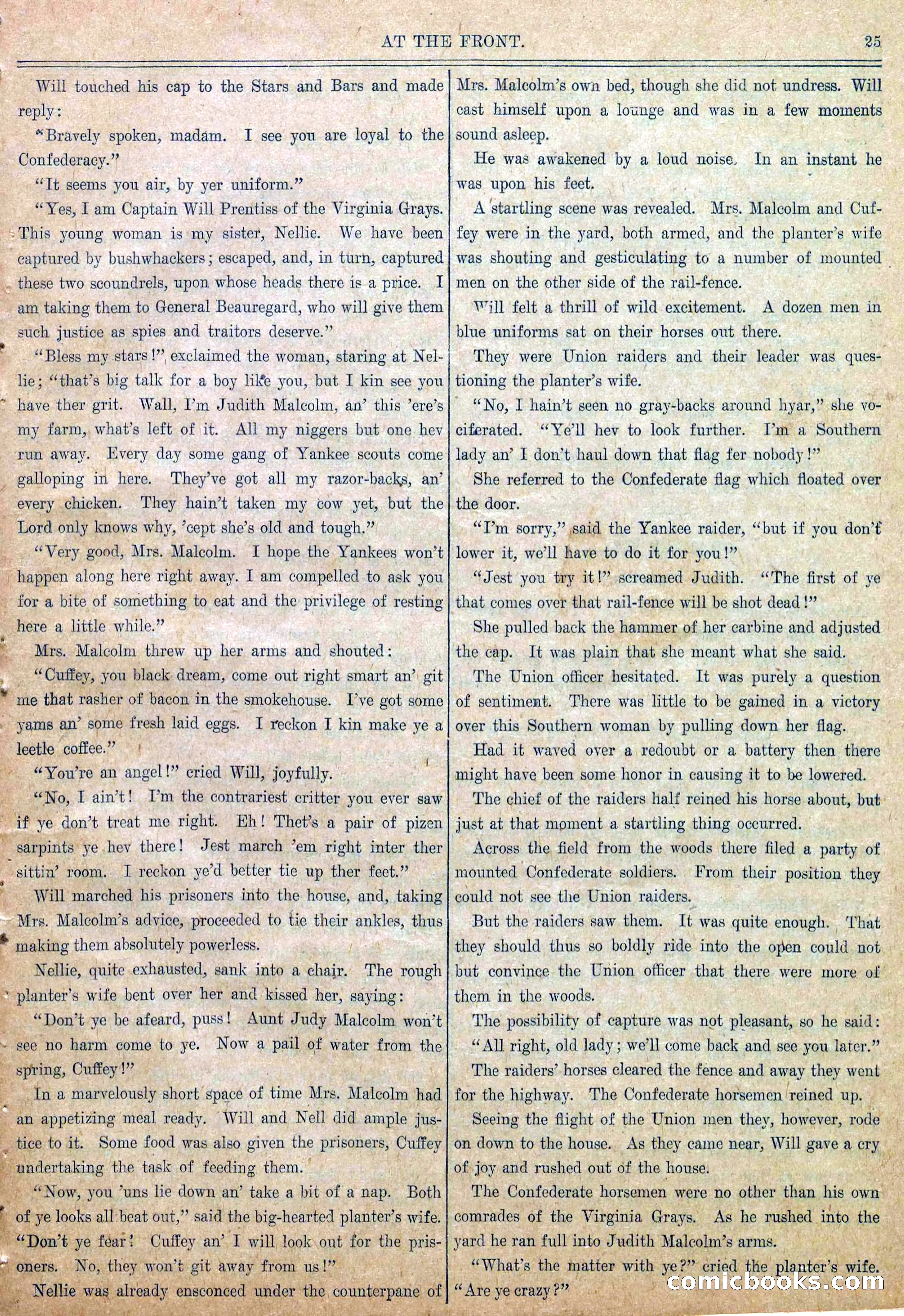 Blue and Gray Weekly, No. 2 — page 27 of 36