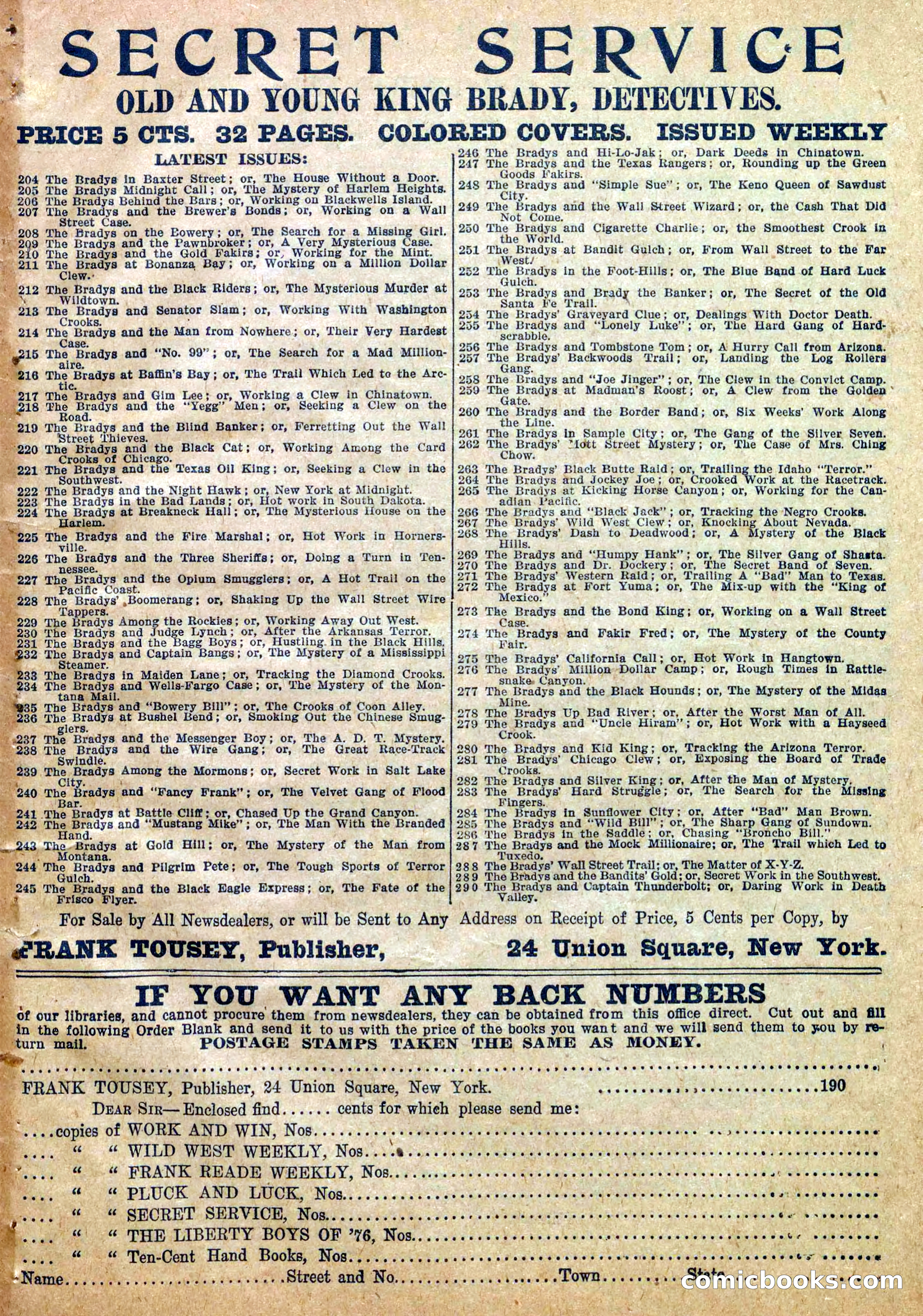 Blue and Gray Weekly, No. 2 — page 31 of 36