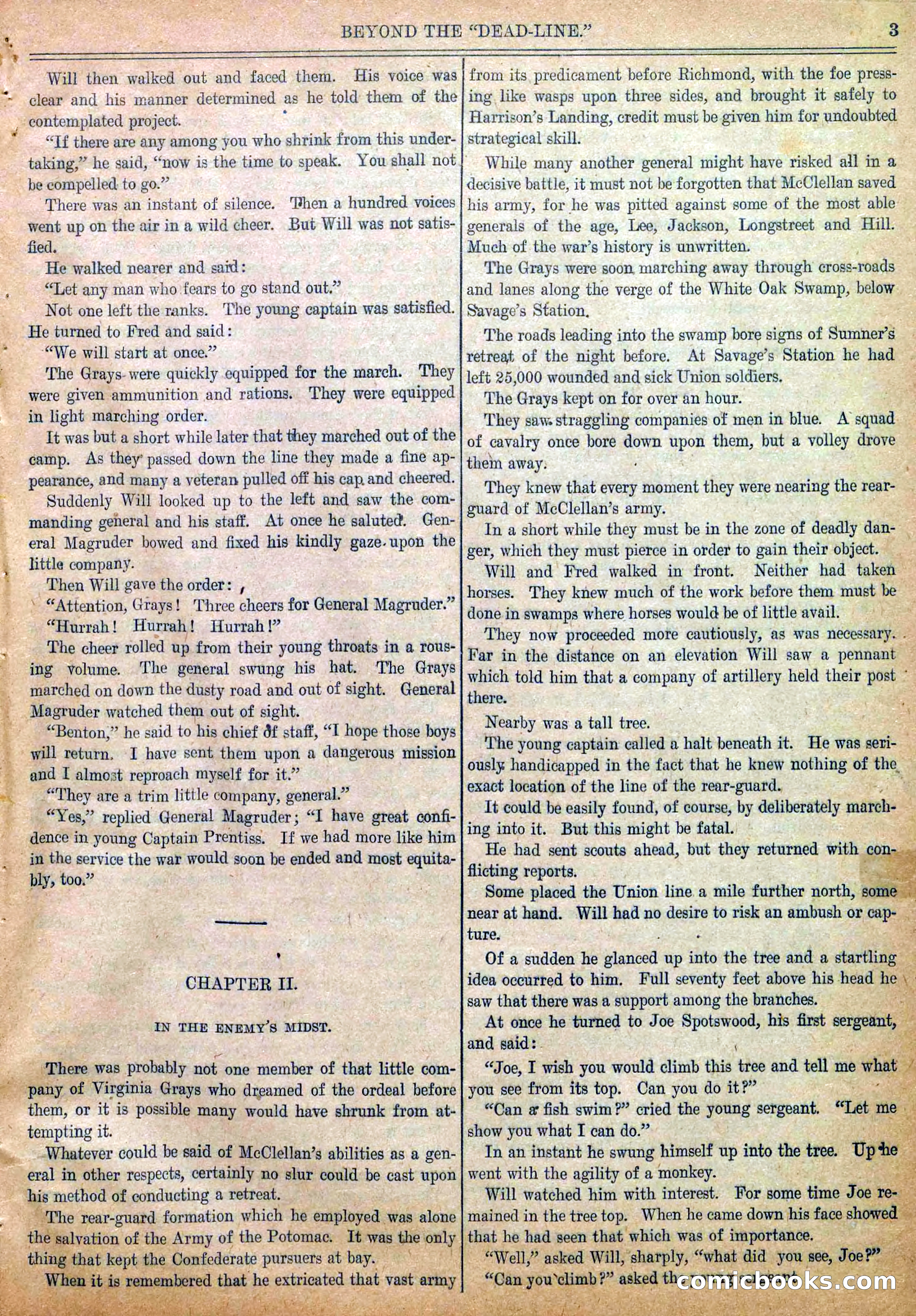 Blue and Gray Weekly, No. 20 — page 5 of 36